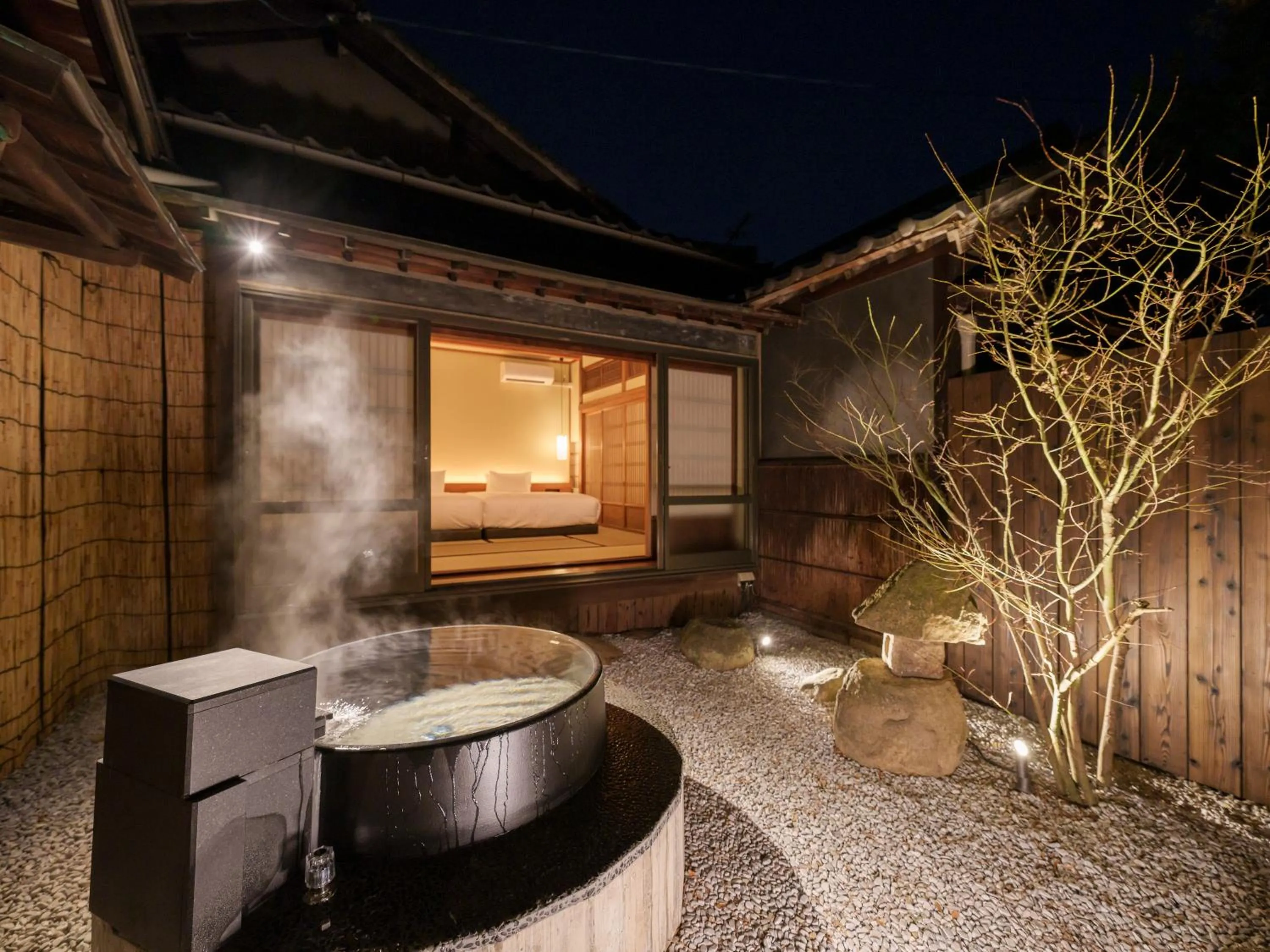 Garden in Ryokan Onomichi Nishiyama