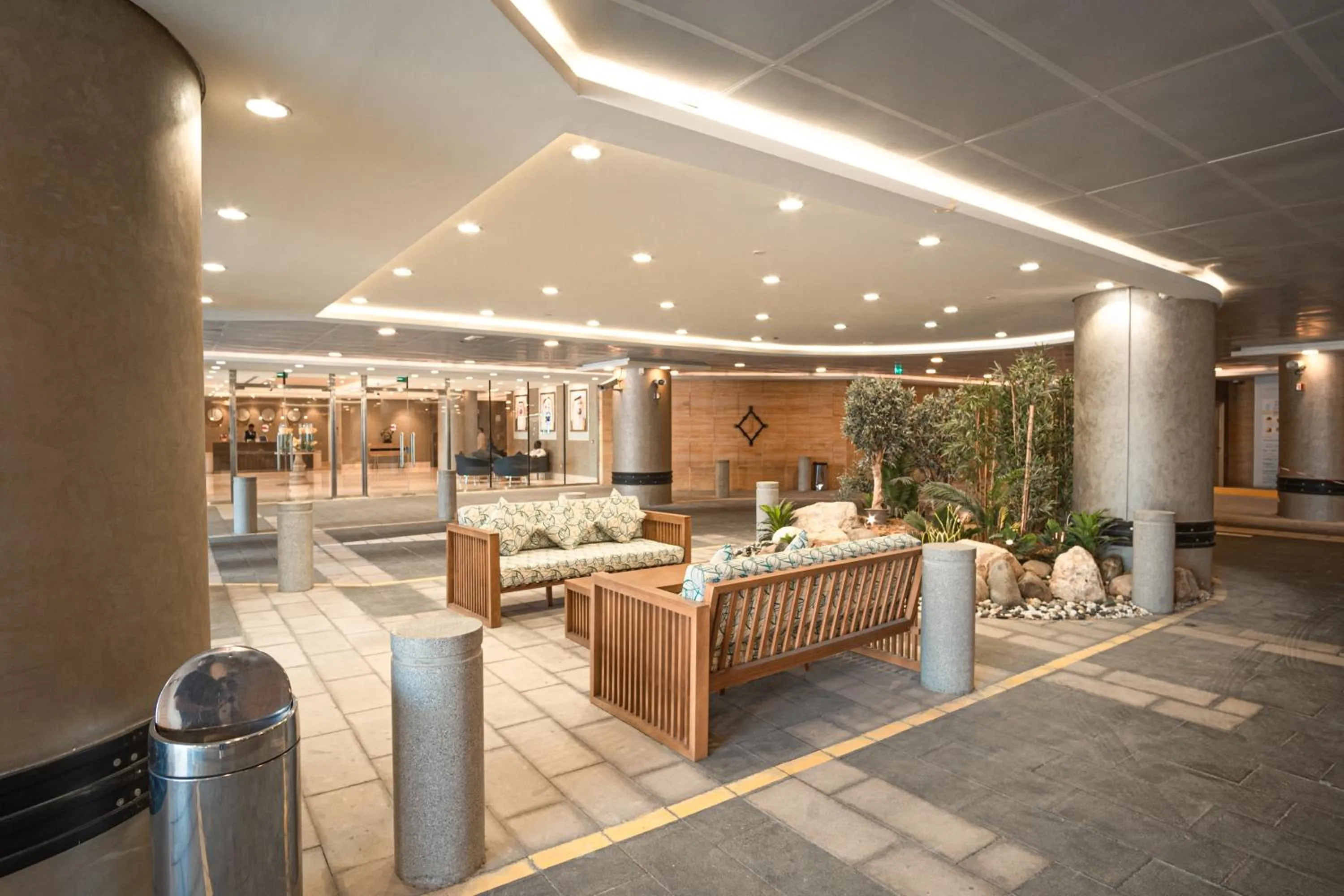 Seating area in Jood Hotel Apartments