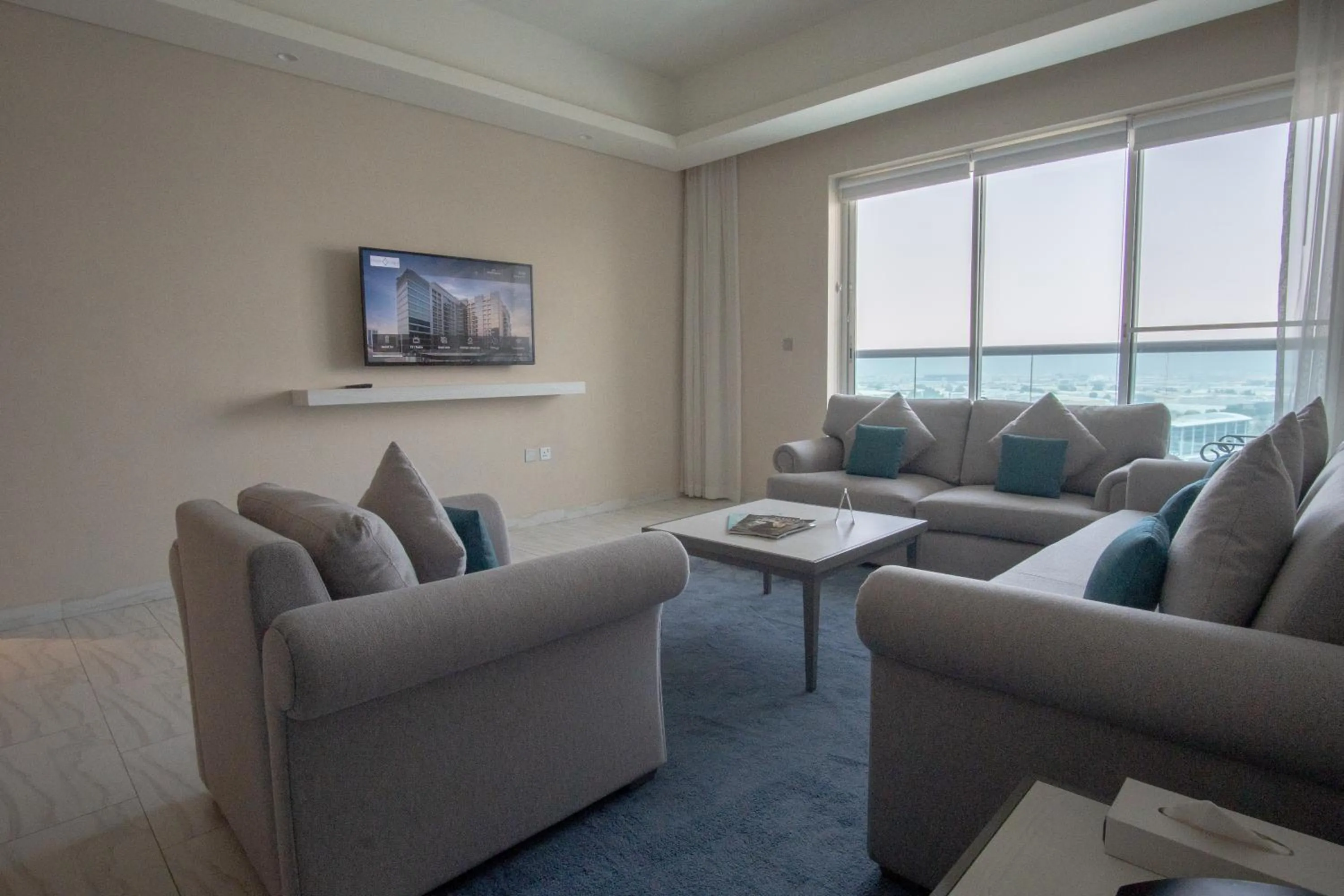 Living room in Jood Hotel Apartments
