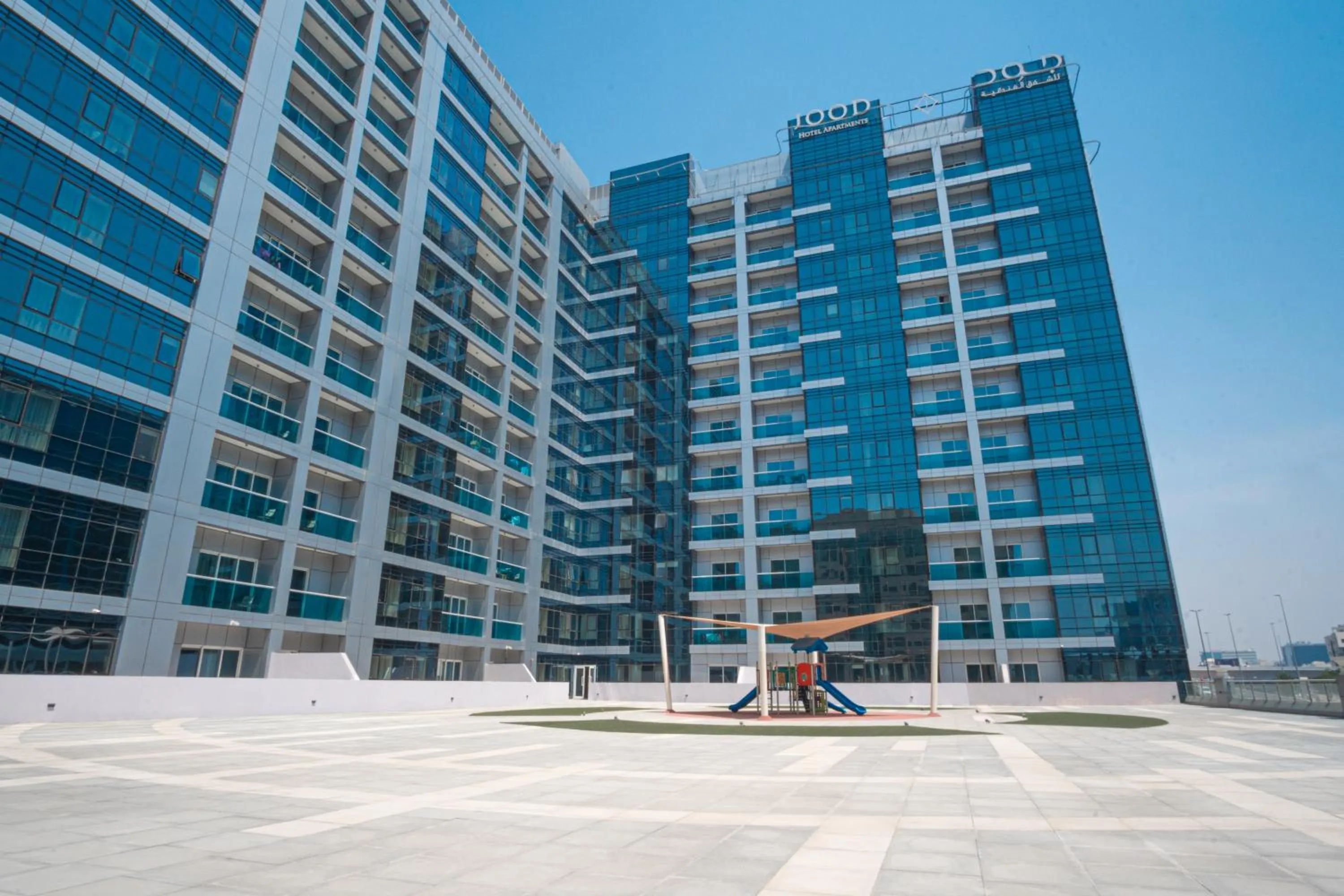 Property building in Jood Hotel Apartments