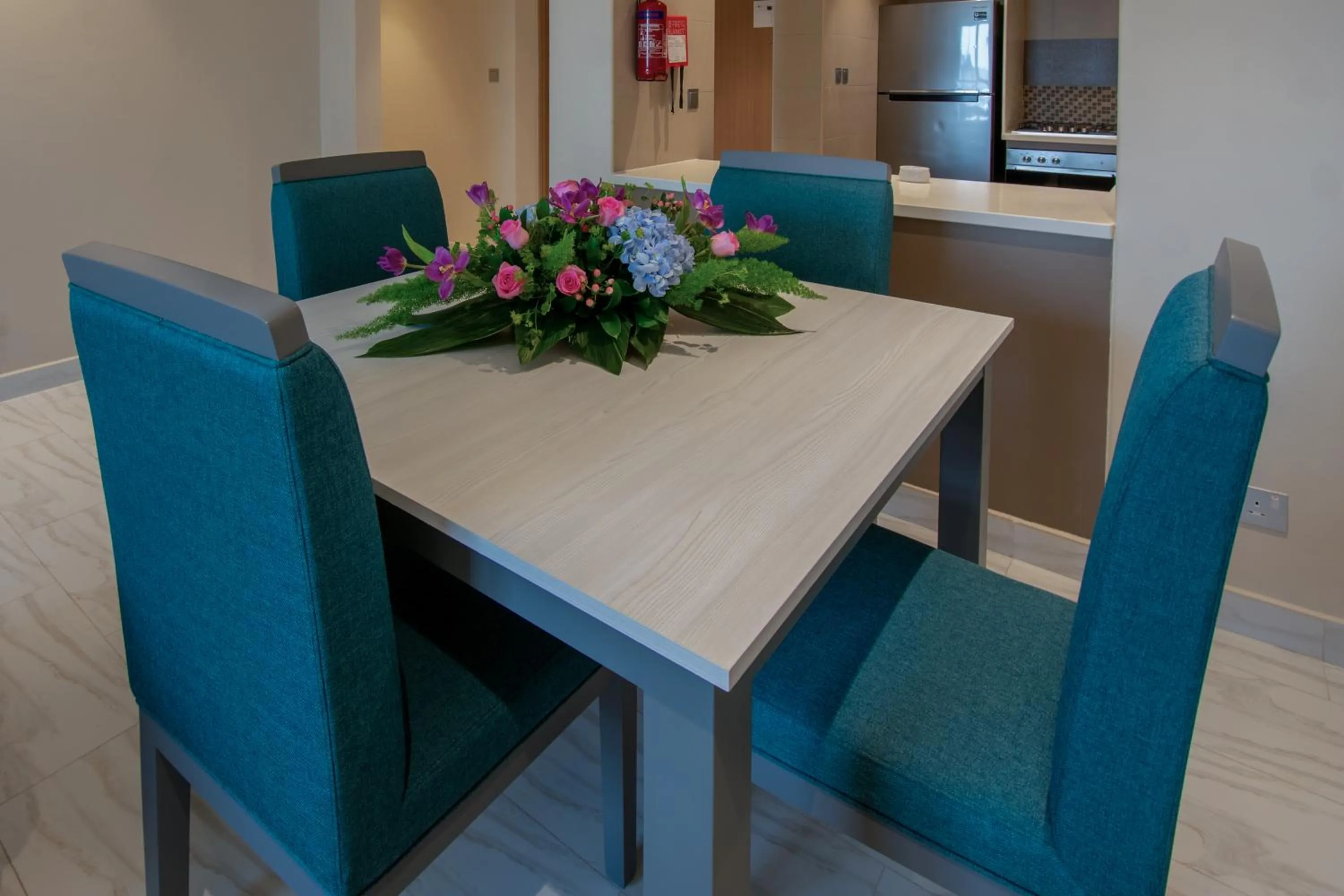 Dining area in Jood Hotel Apartments