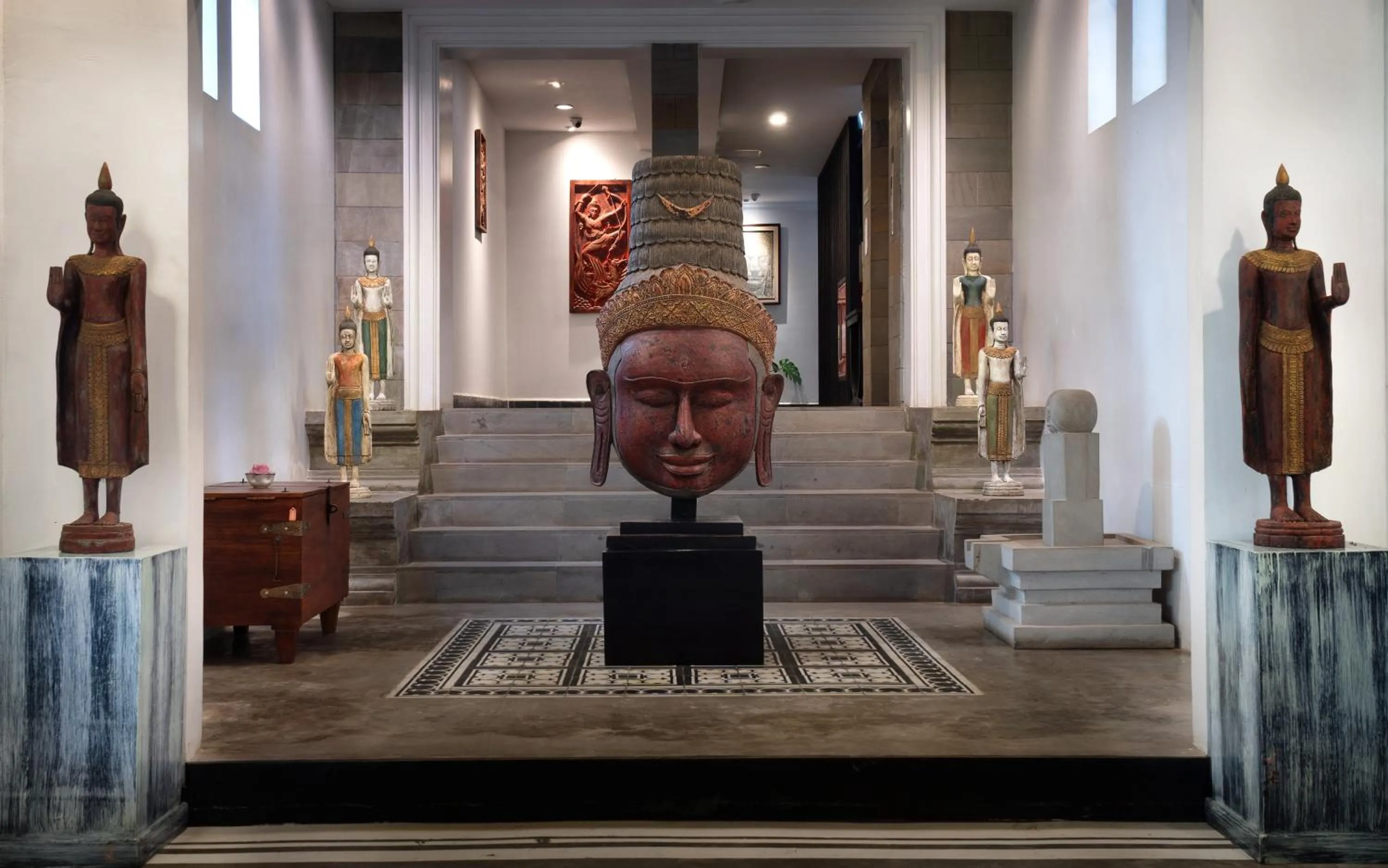 Lobby or reception in The Community - Siem Reap