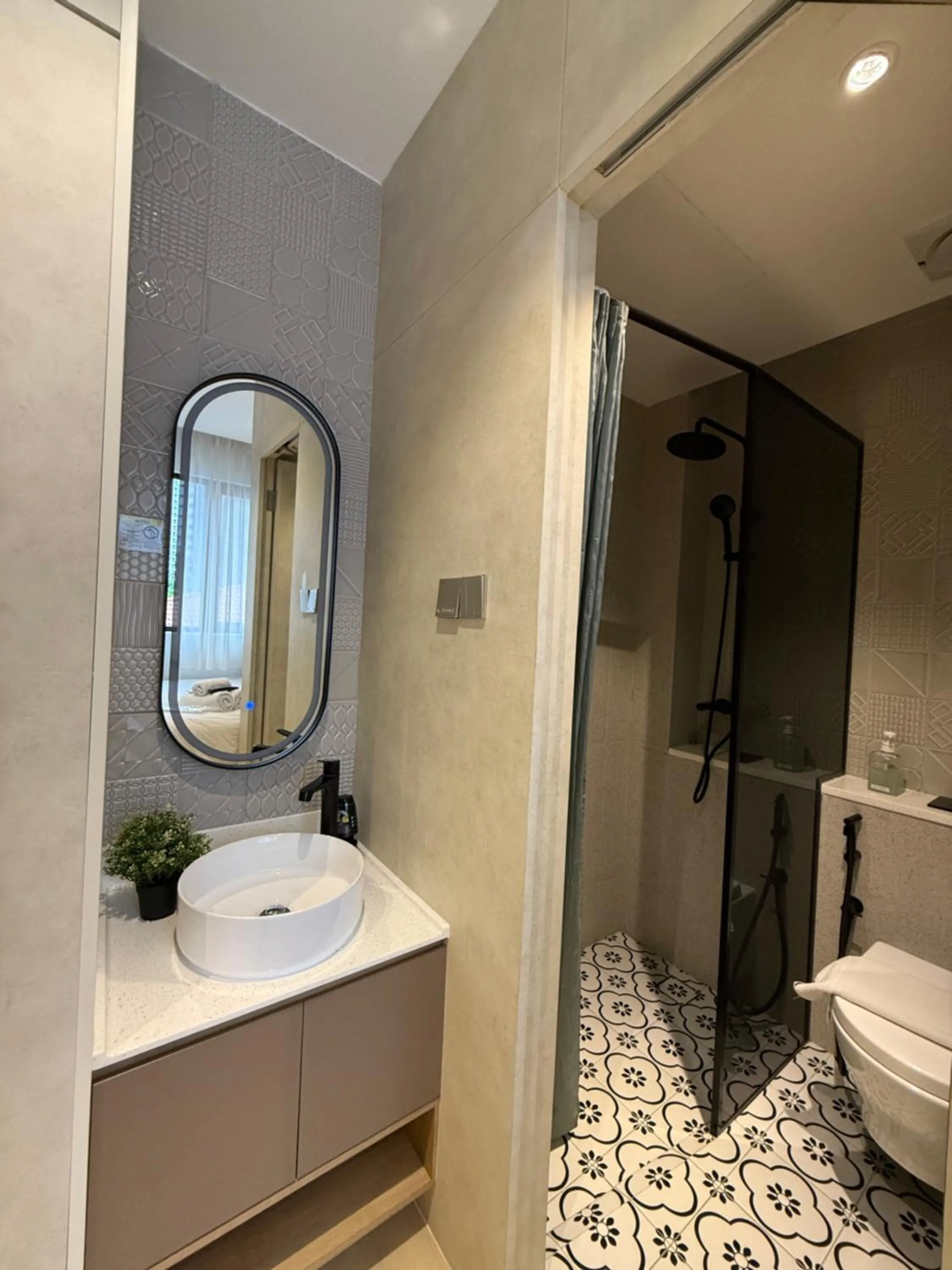 Toilet in ISA Hotel Amber Road