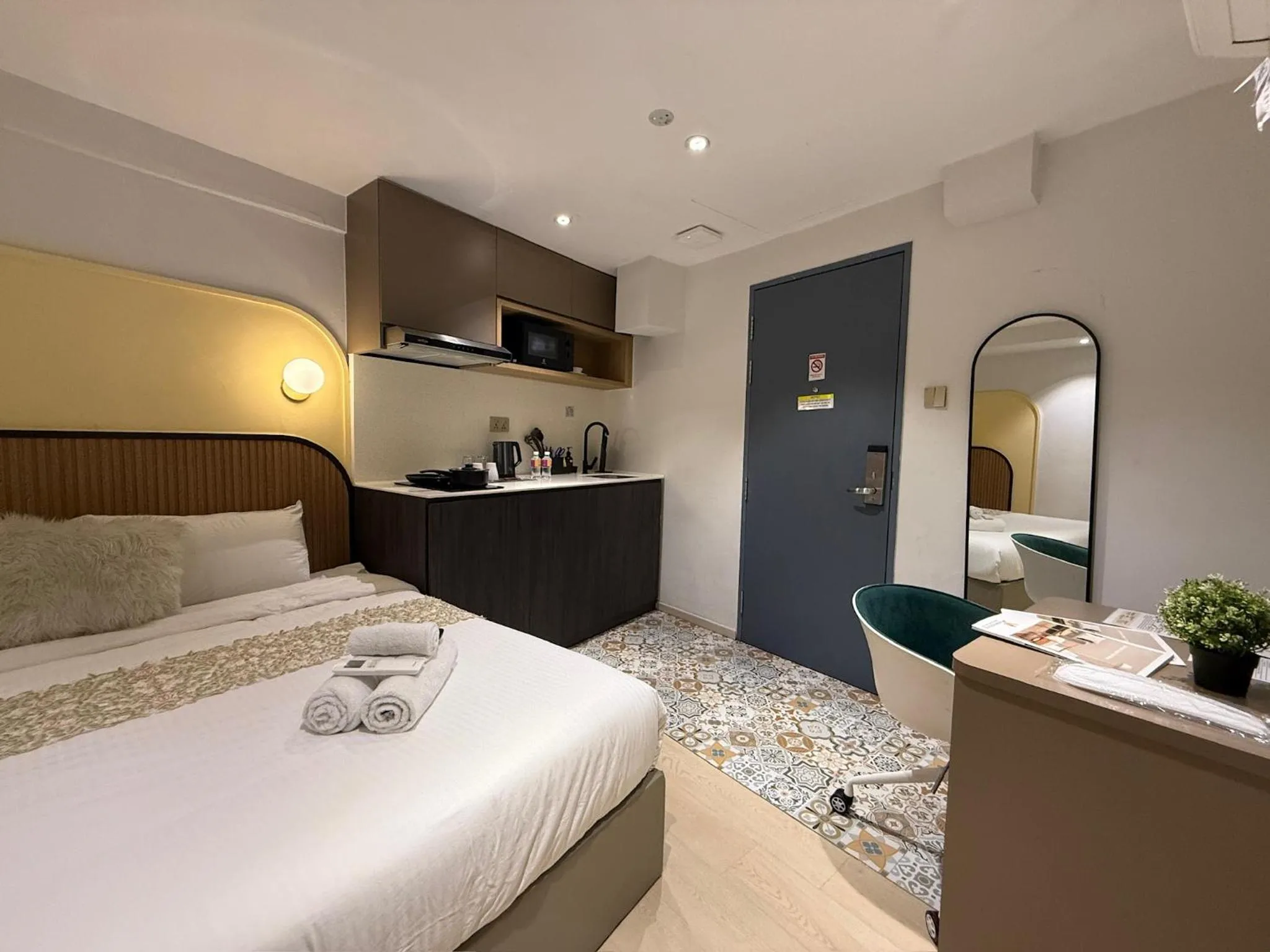 Bed in ISA Hotel Amber Road