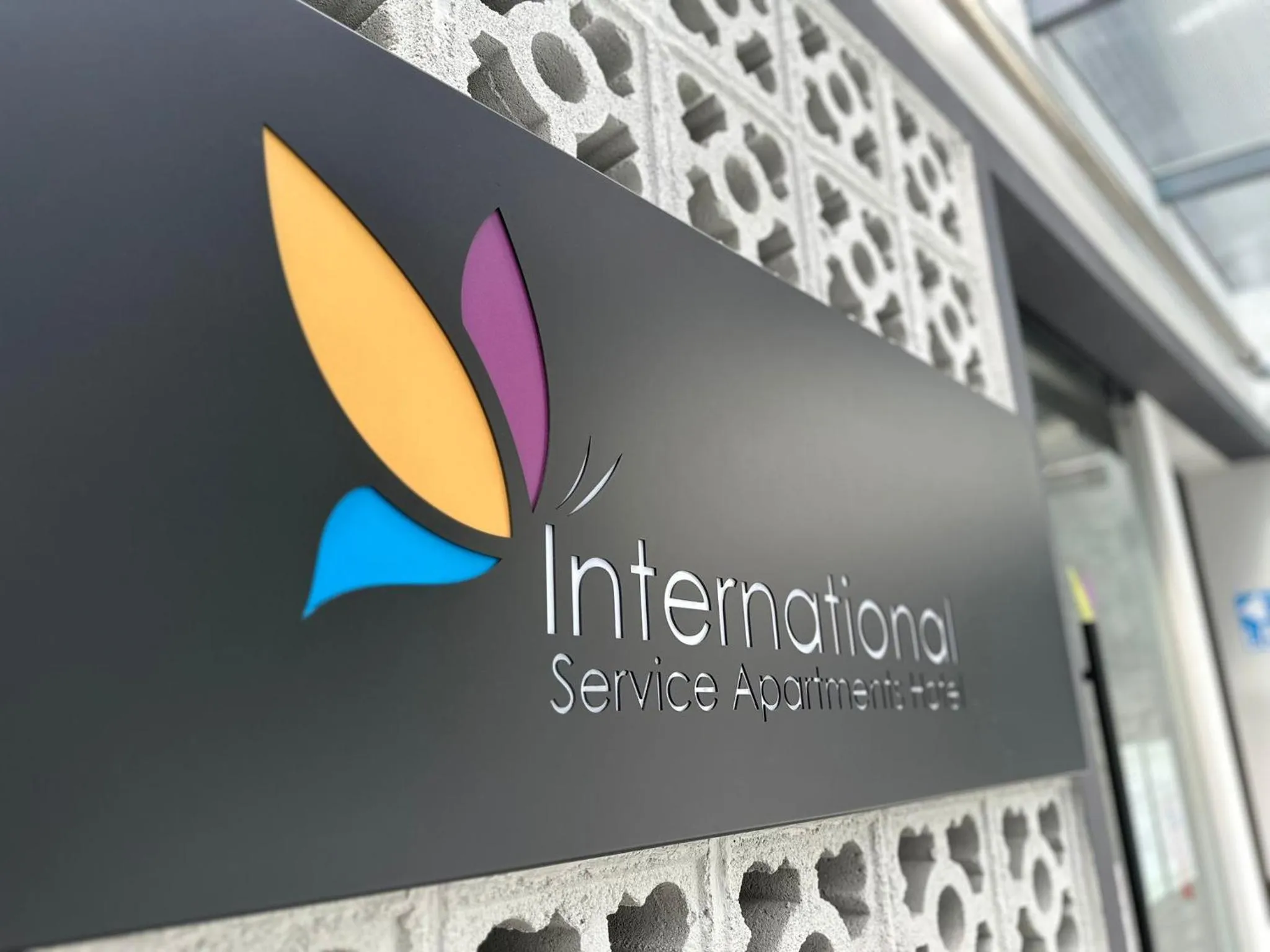 Property logo or sign in ISA Hotel Amber Road