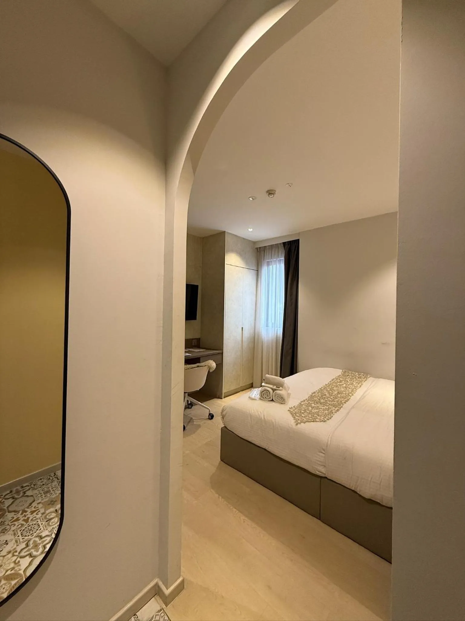 Bed in ISA Hotel Amber Road