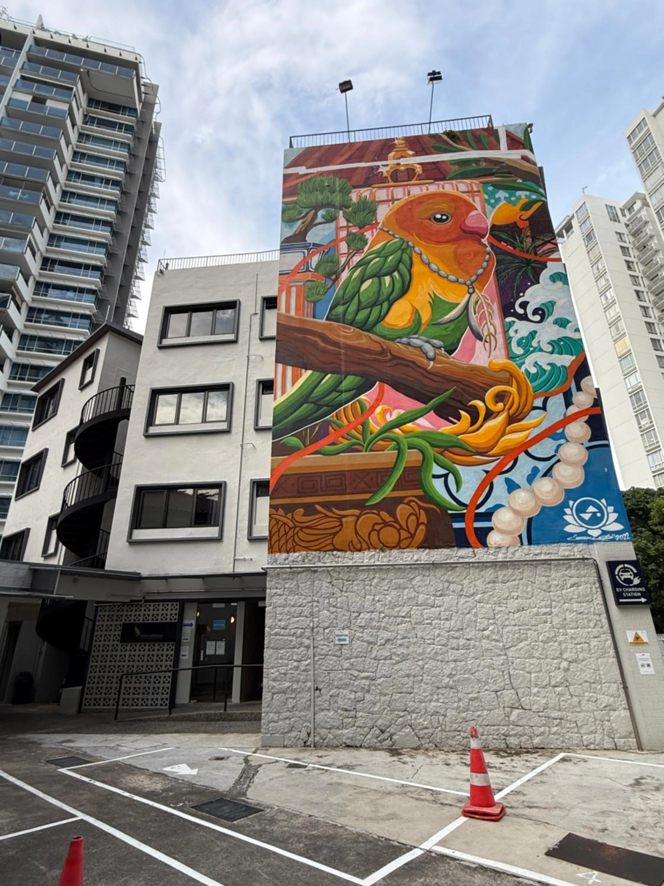 Property building in ISA Hotel Amber Road