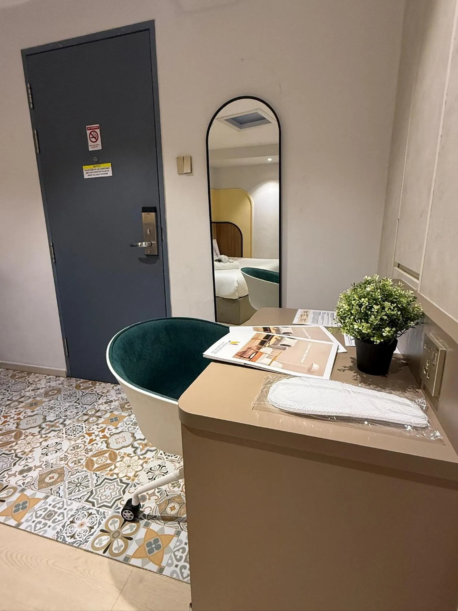 Seating area in ISA Hotel Amber Road