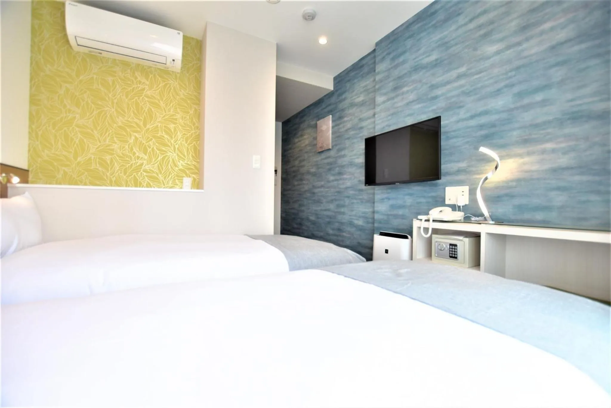 Bed in ENKA NAMBA 1 HOTEL