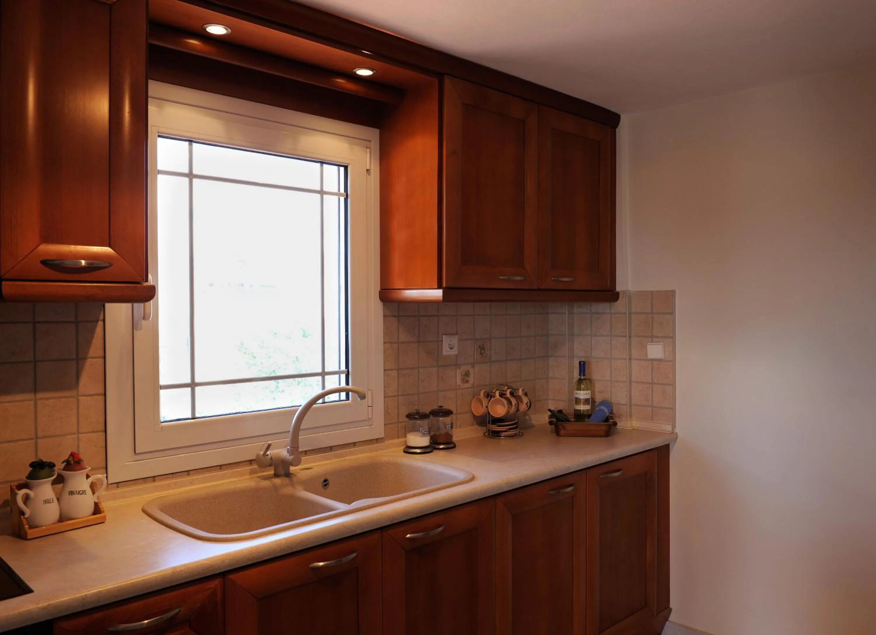 Kitchen or kitchenette in Nepheli Apartments and Studios