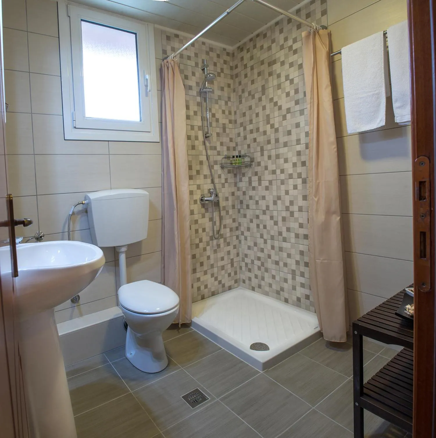 Bathroom in Nepheli Apartments and Studios