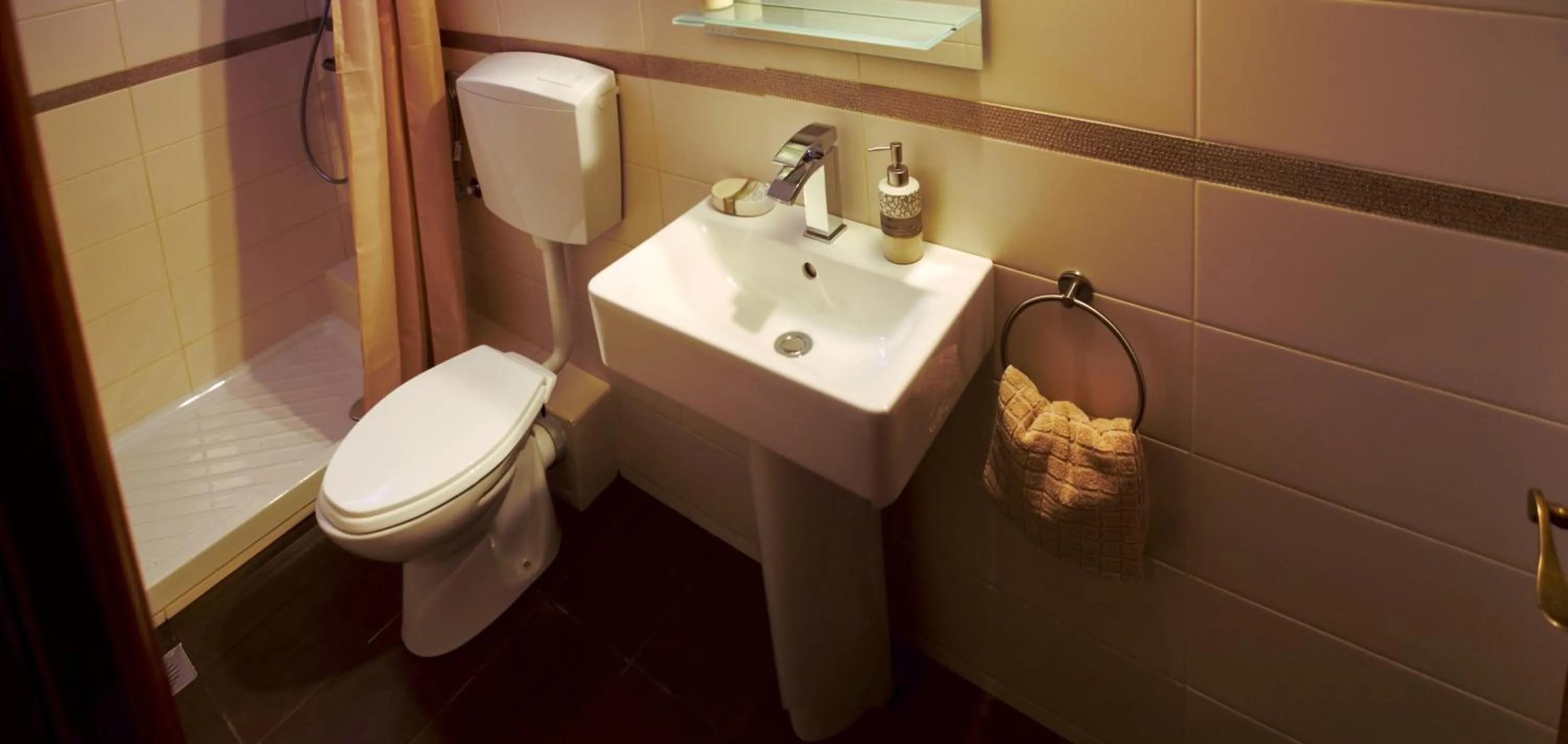 Bathroom in Nepheli Apartments and Studios