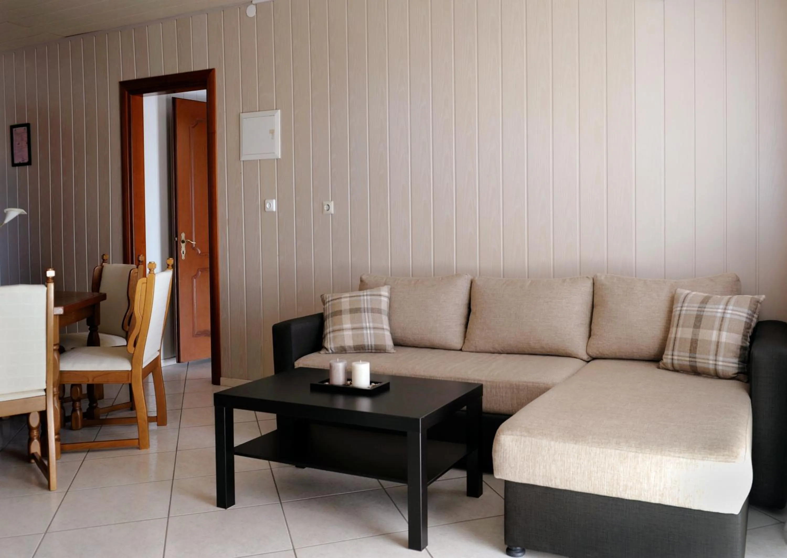 Living room in Nepheli Apartments and Studios