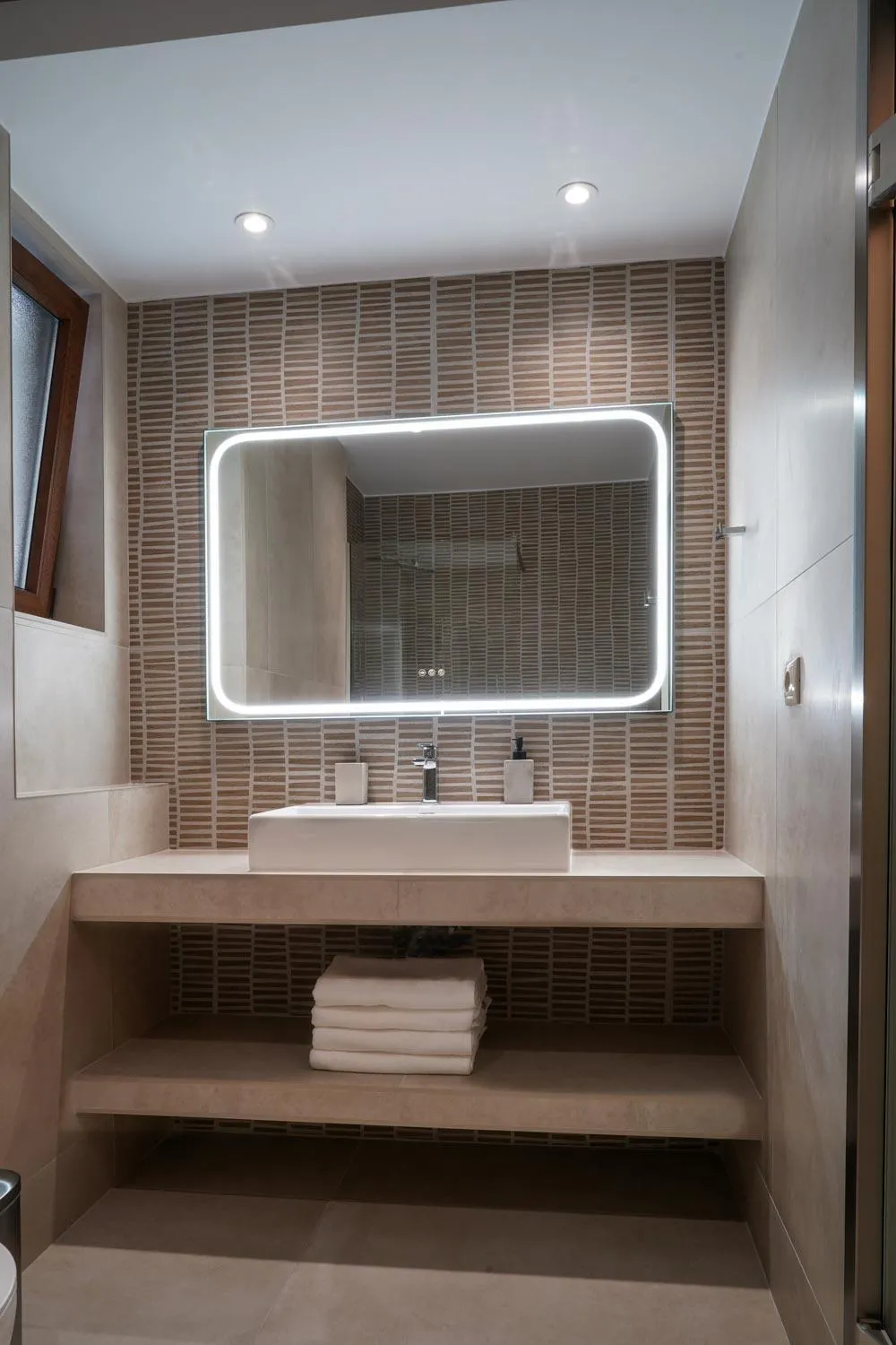 Bathroom in Nepheli Apartments and Studios