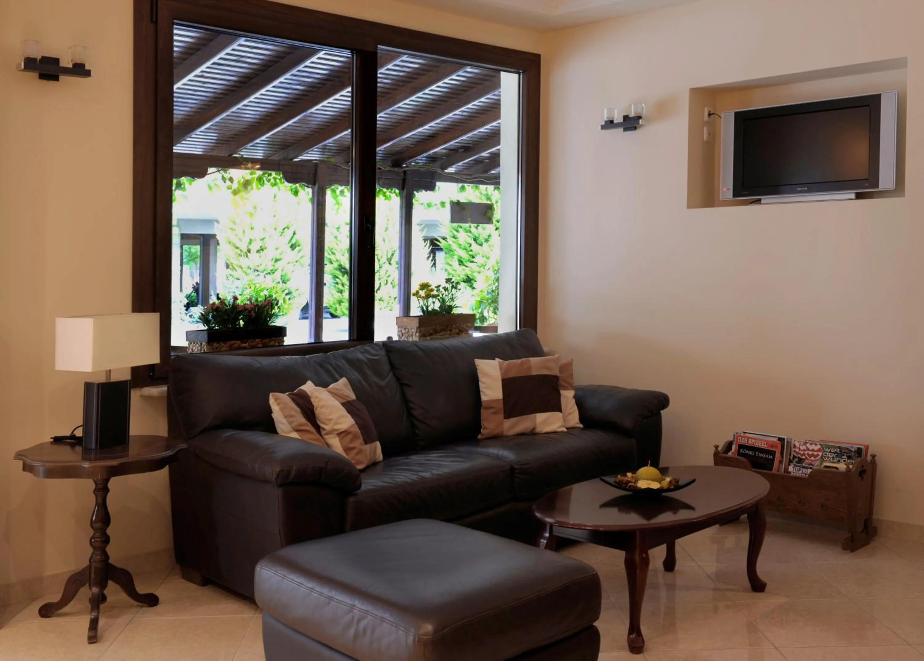 Living room in Nepheli Apartments and Studios