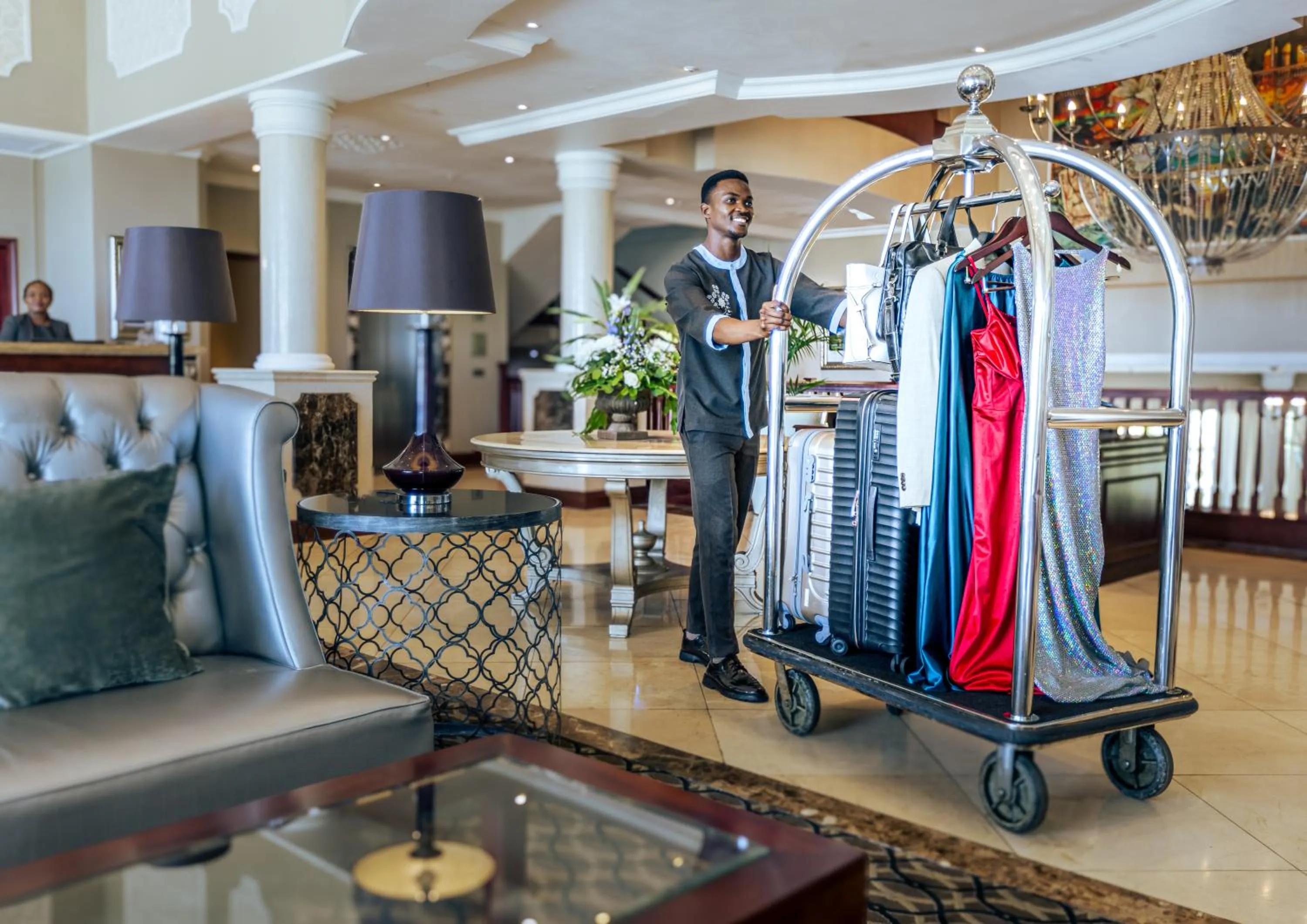 Lobby or reception in Hemingways Hotel