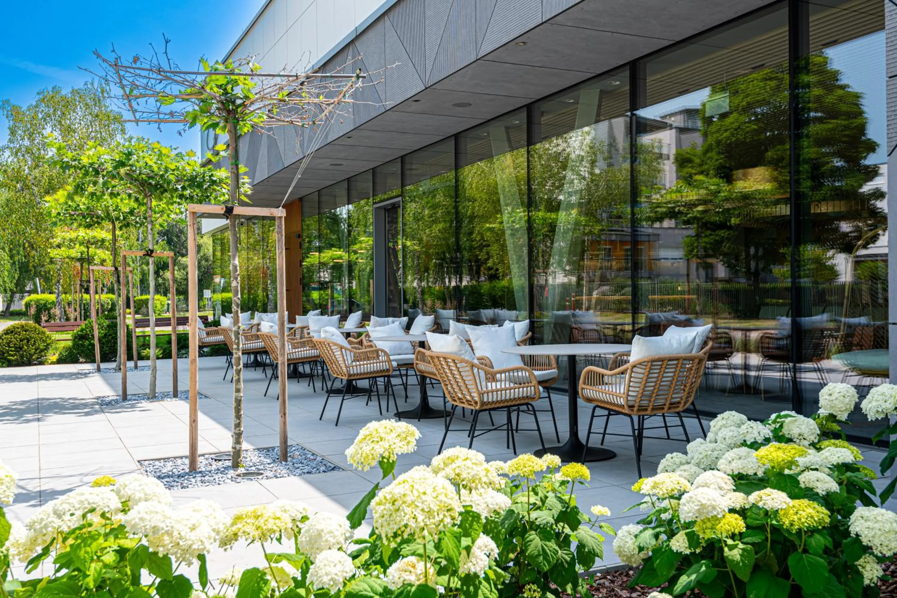 Patio in REED Boutique HOTEL & BISTRO