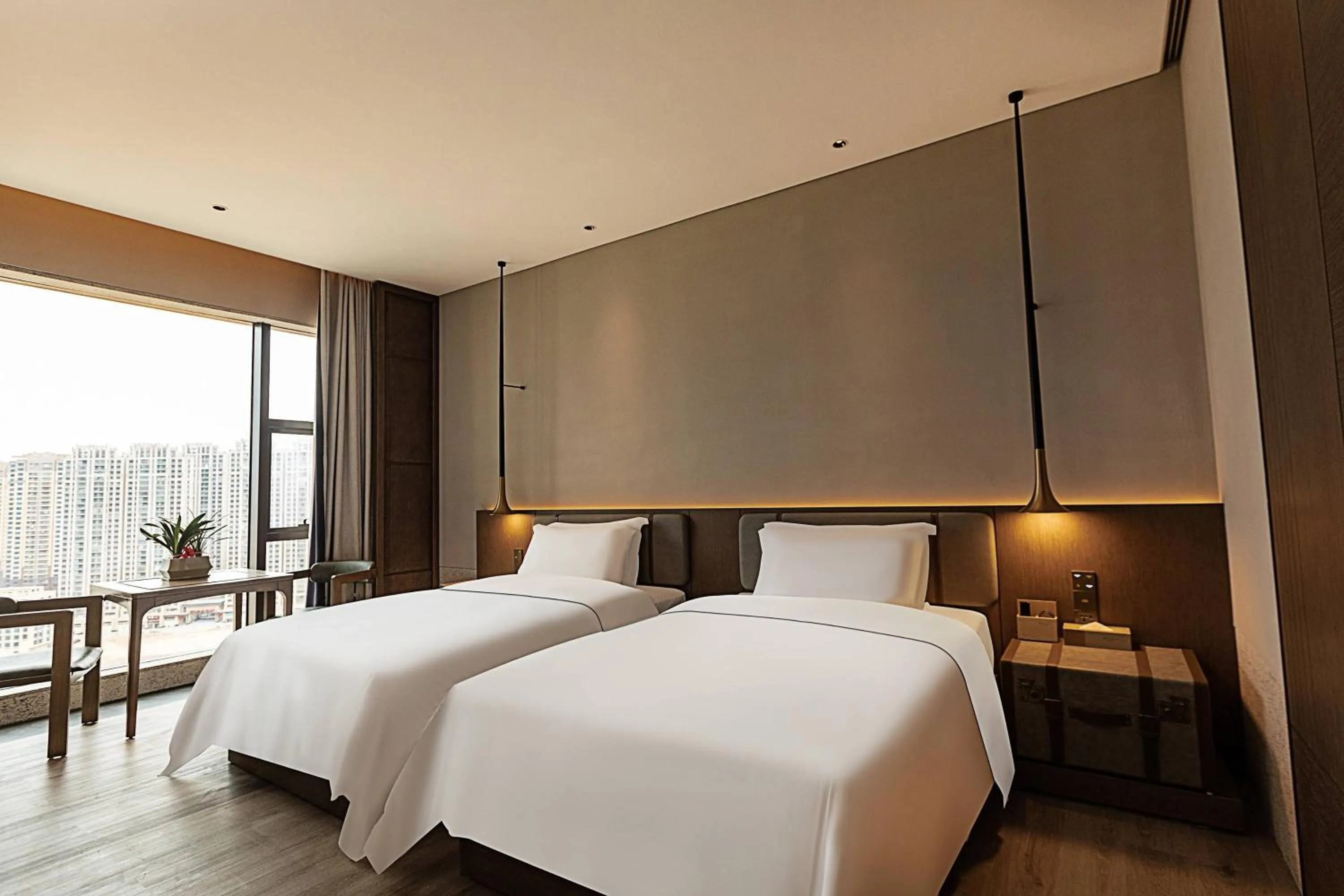 Bed in Wyndham Garden Gaozhou