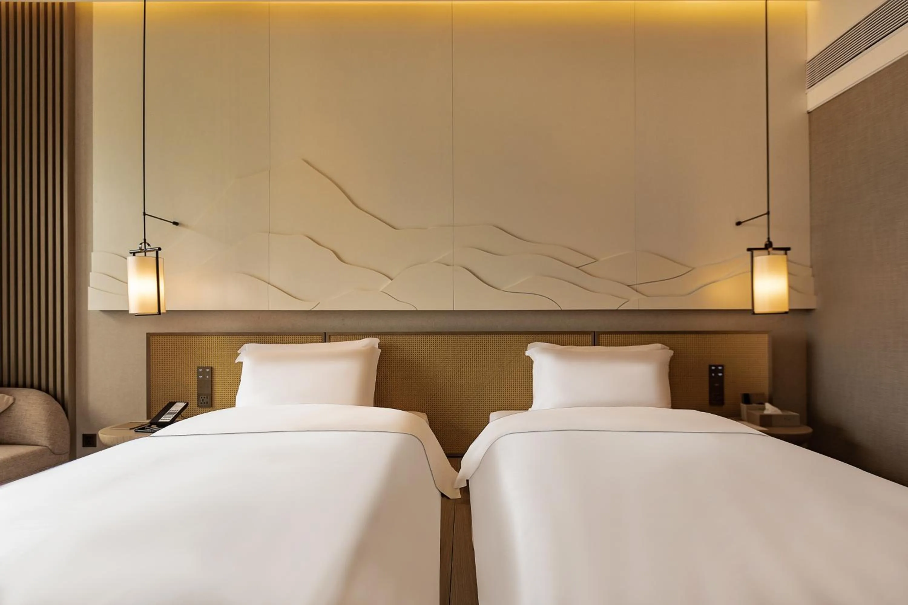 Bed in Wyndham Garden Gaozhou