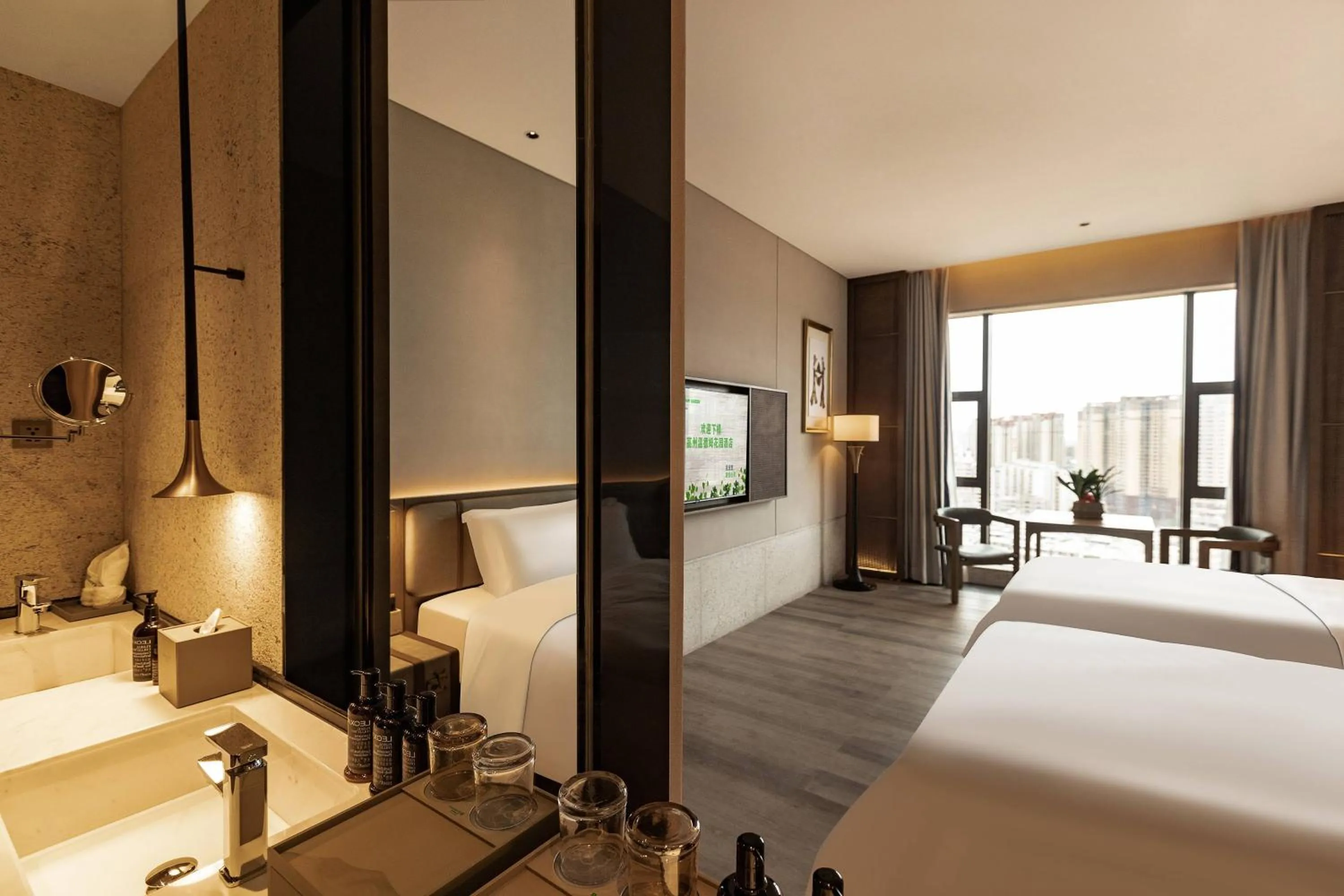 Bed in Wyndham Garden Gaozhou