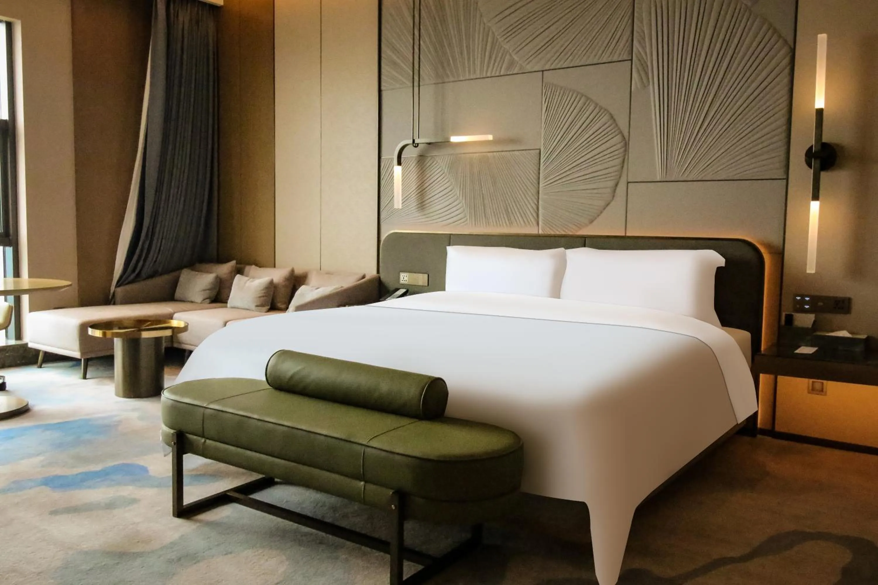 Bed in Wyndham Garden Gaozhou