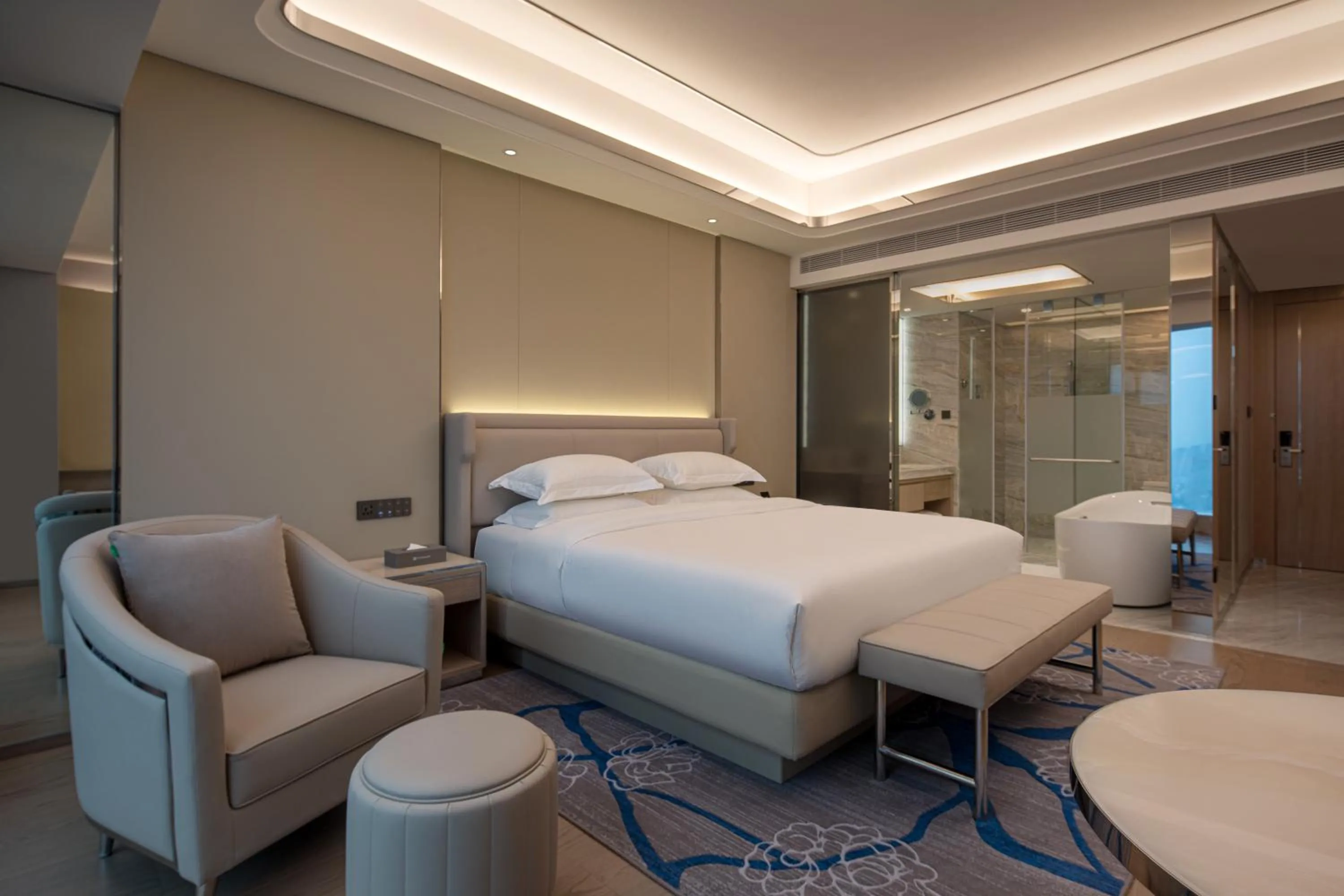 Bed in Wyndham Shaoxing Keqiao