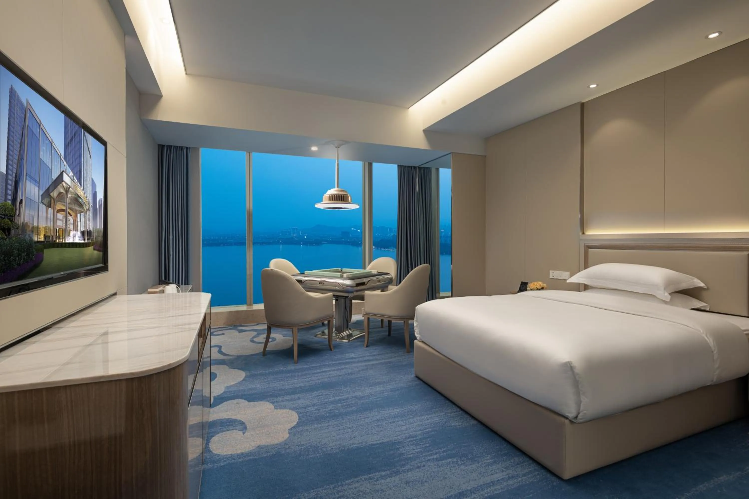 Bed in Wyndham Shaoxing Keqiao