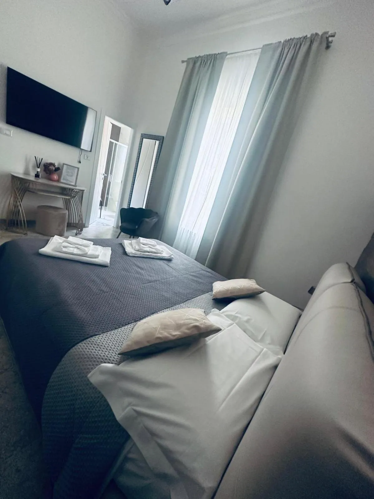 Bed in Hotel Villa Marosa