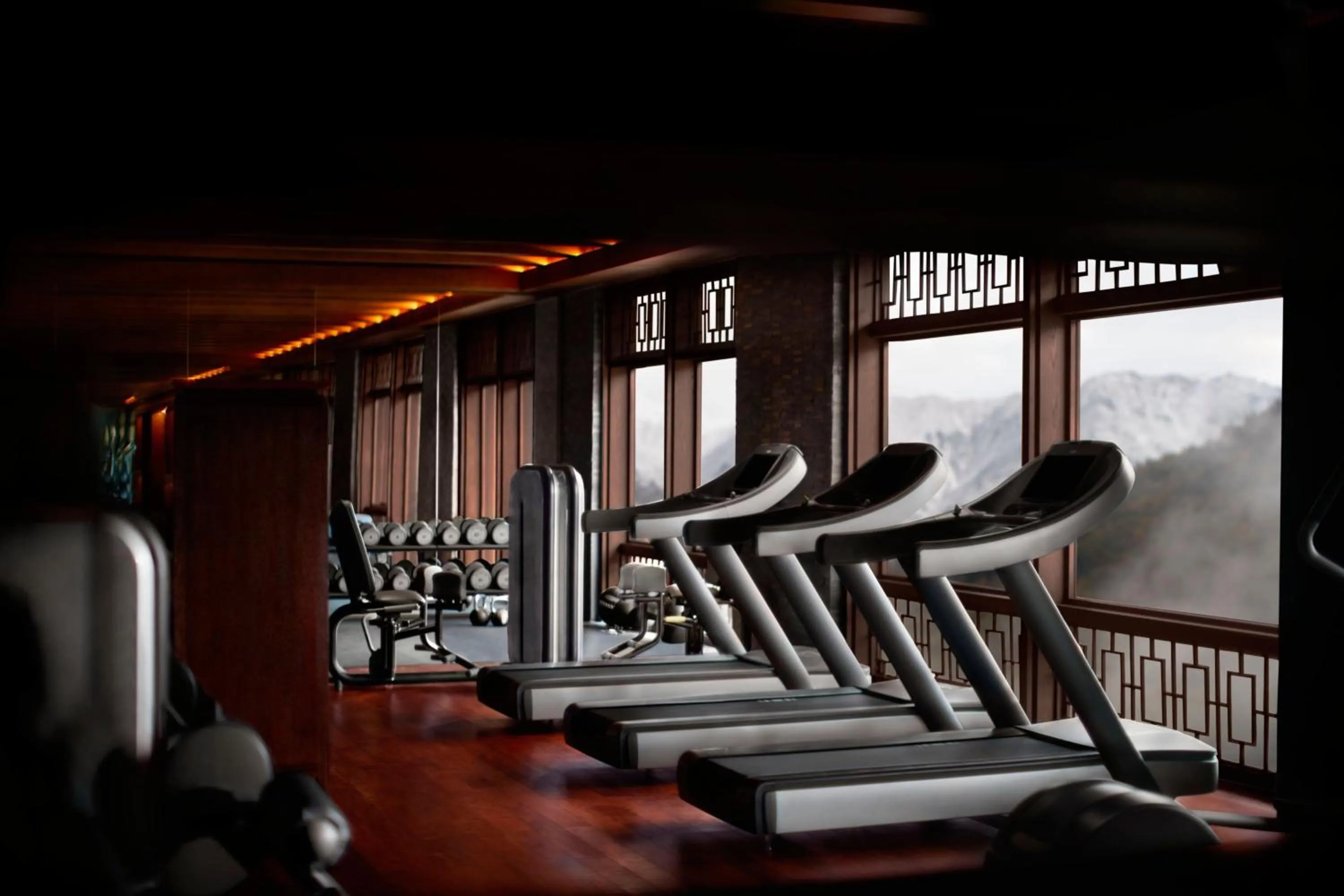 Fitness centre/facilities in Rissai Valley, a Ritz-Carlton Reserve