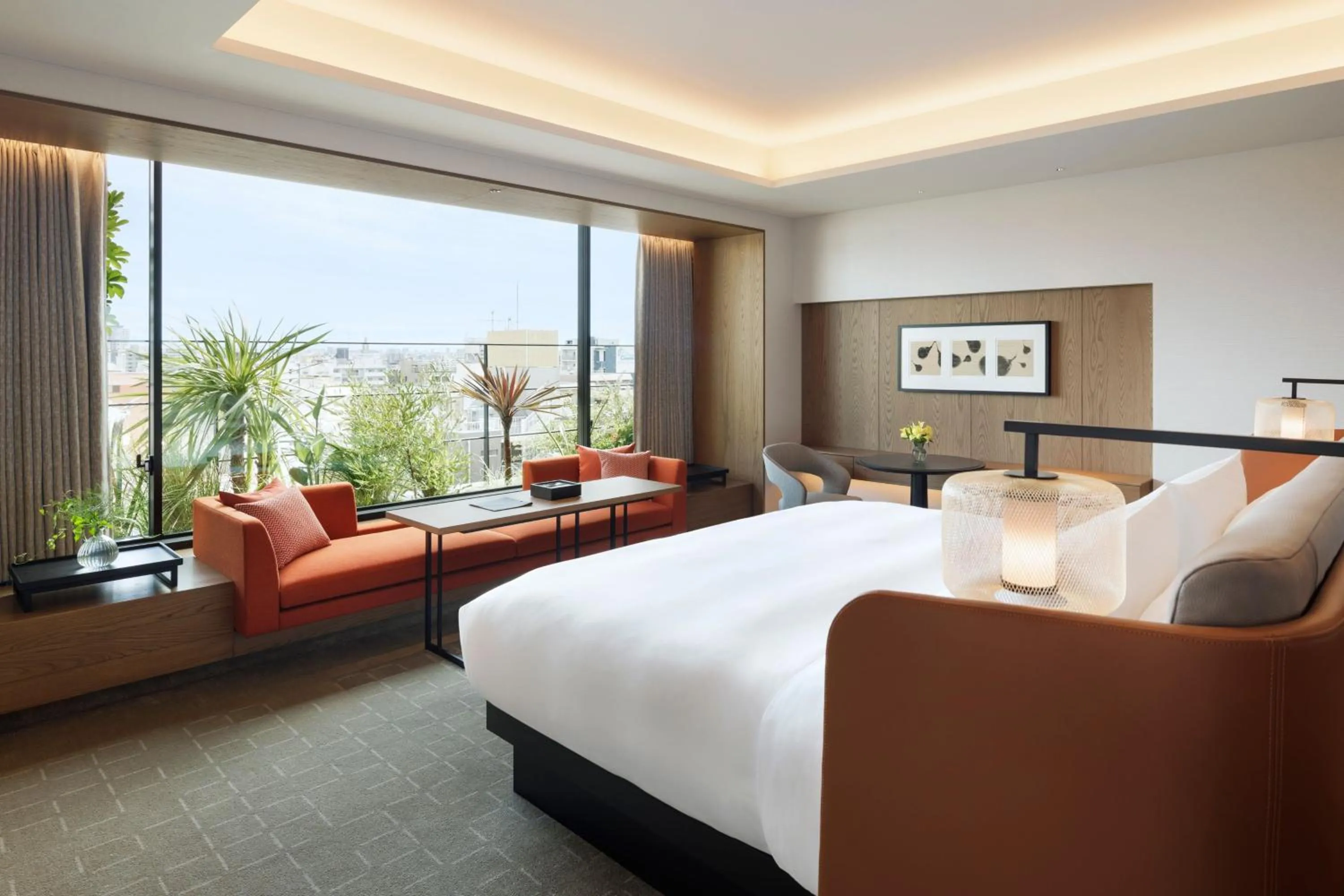 Photo of the whole room, Bed in TIAD, Autograph Collection