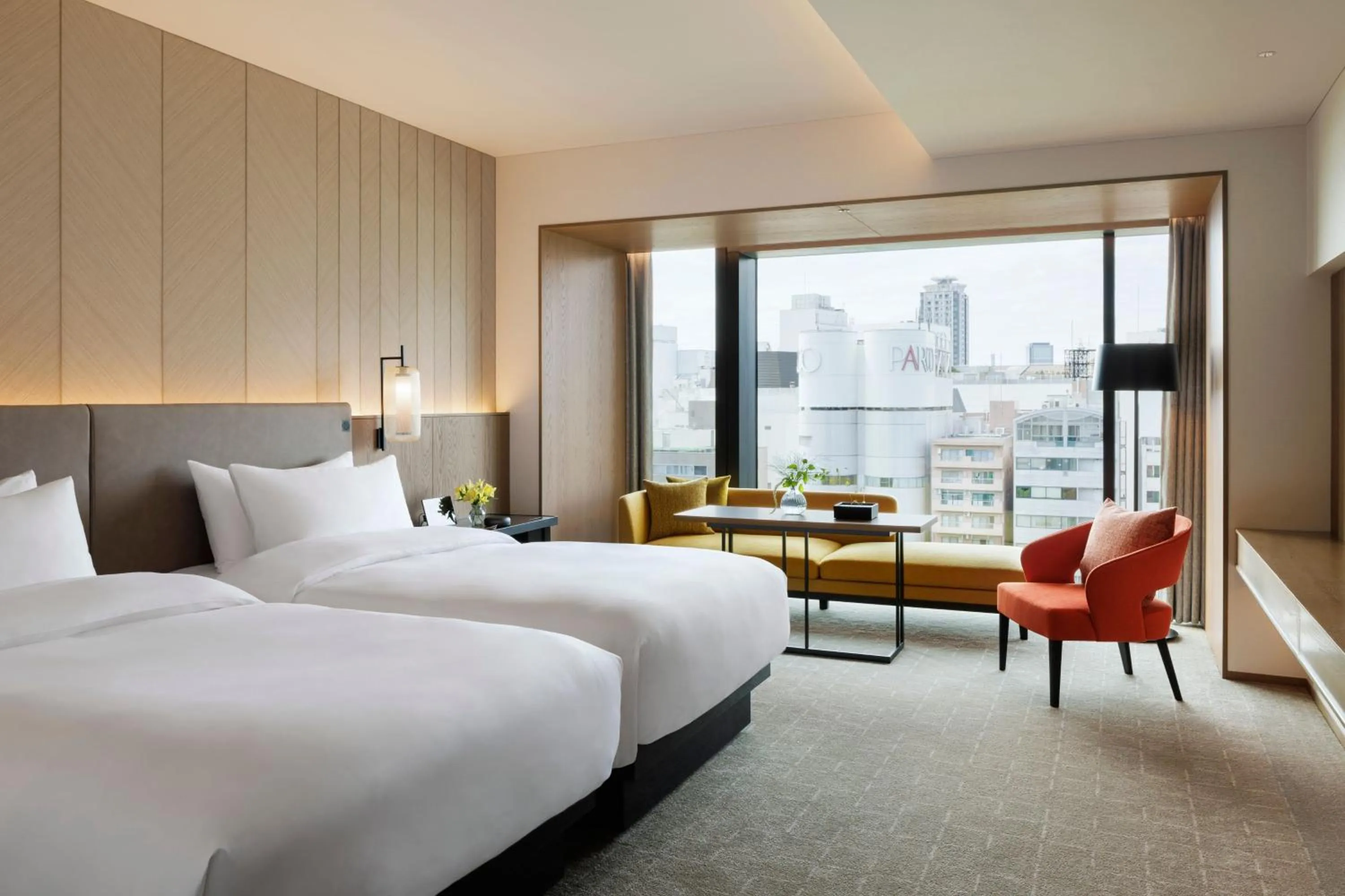 Photo of the whole room, Bed in TIAD, Autograph Collection