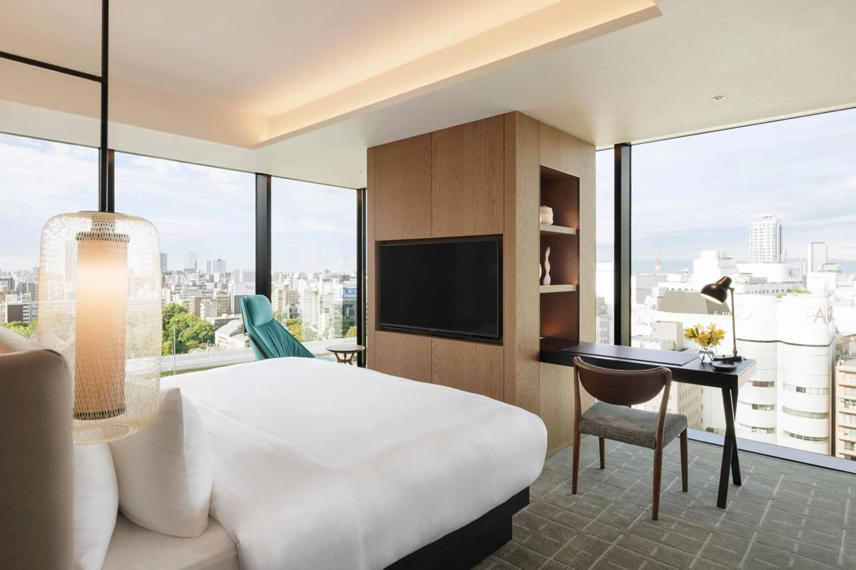 Photo of the whole room, Bed in TIAD, Autograph Collection