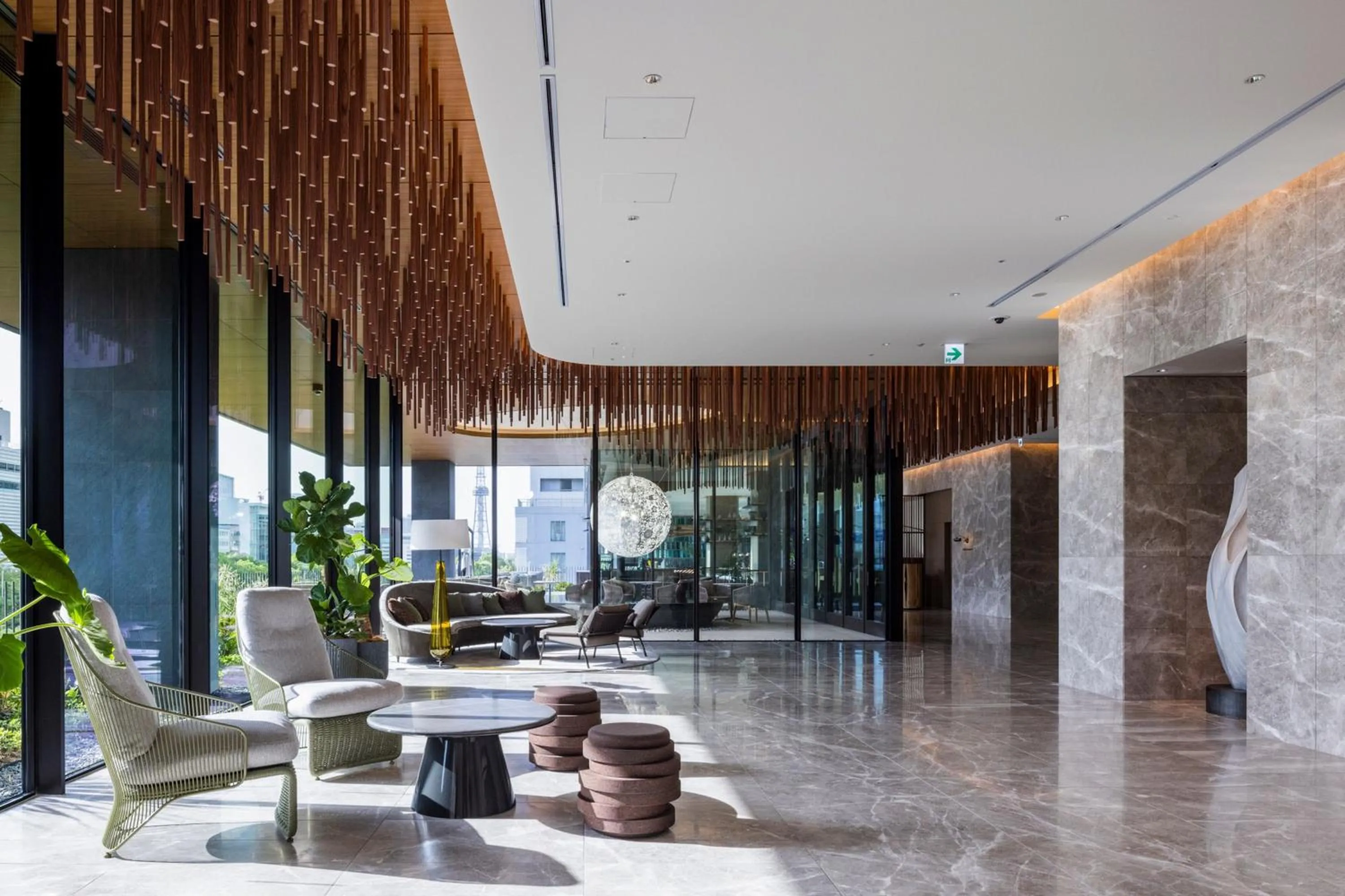 Lobby or reception in TIAD, Autograph Collection