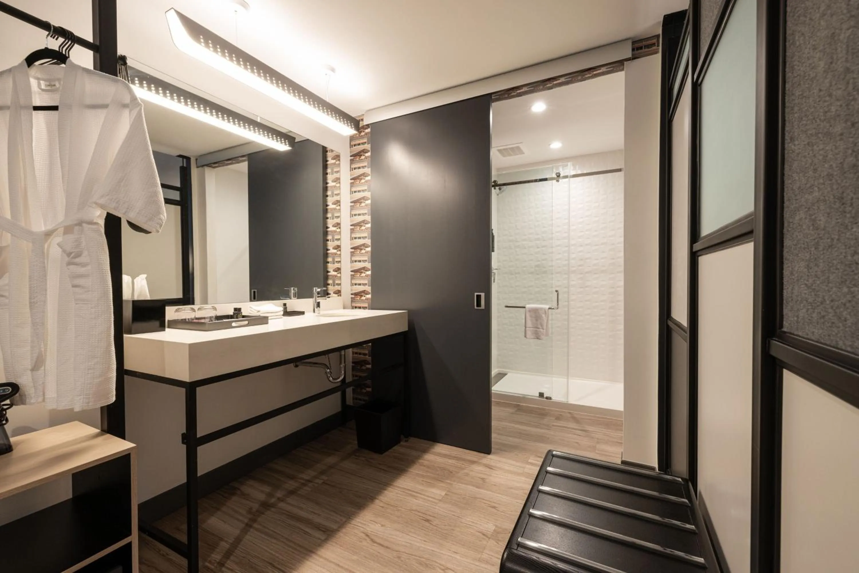 Bathroom in Aloft San Pedro Sula