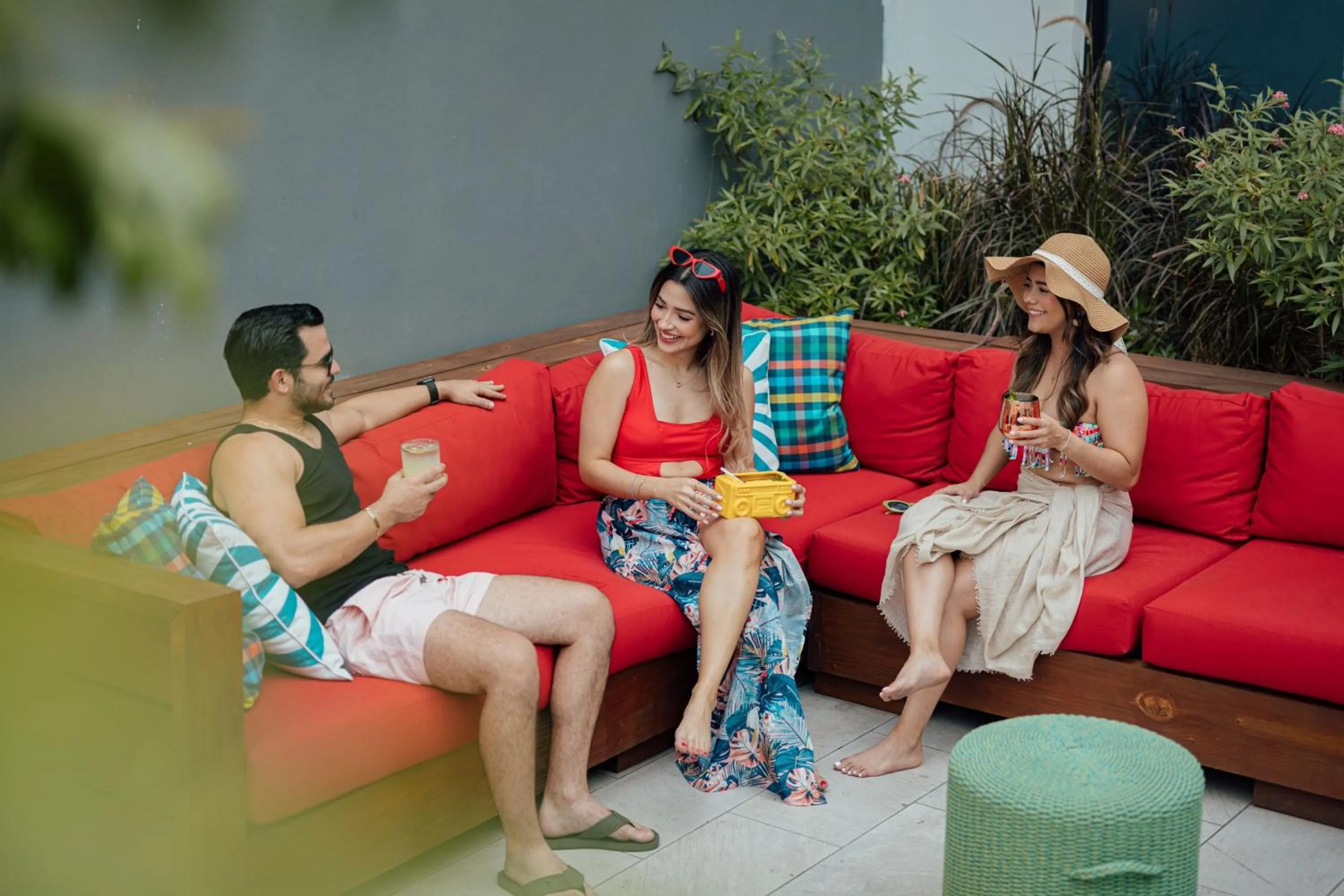 Swimming pool in Aloft San Pedro Sula