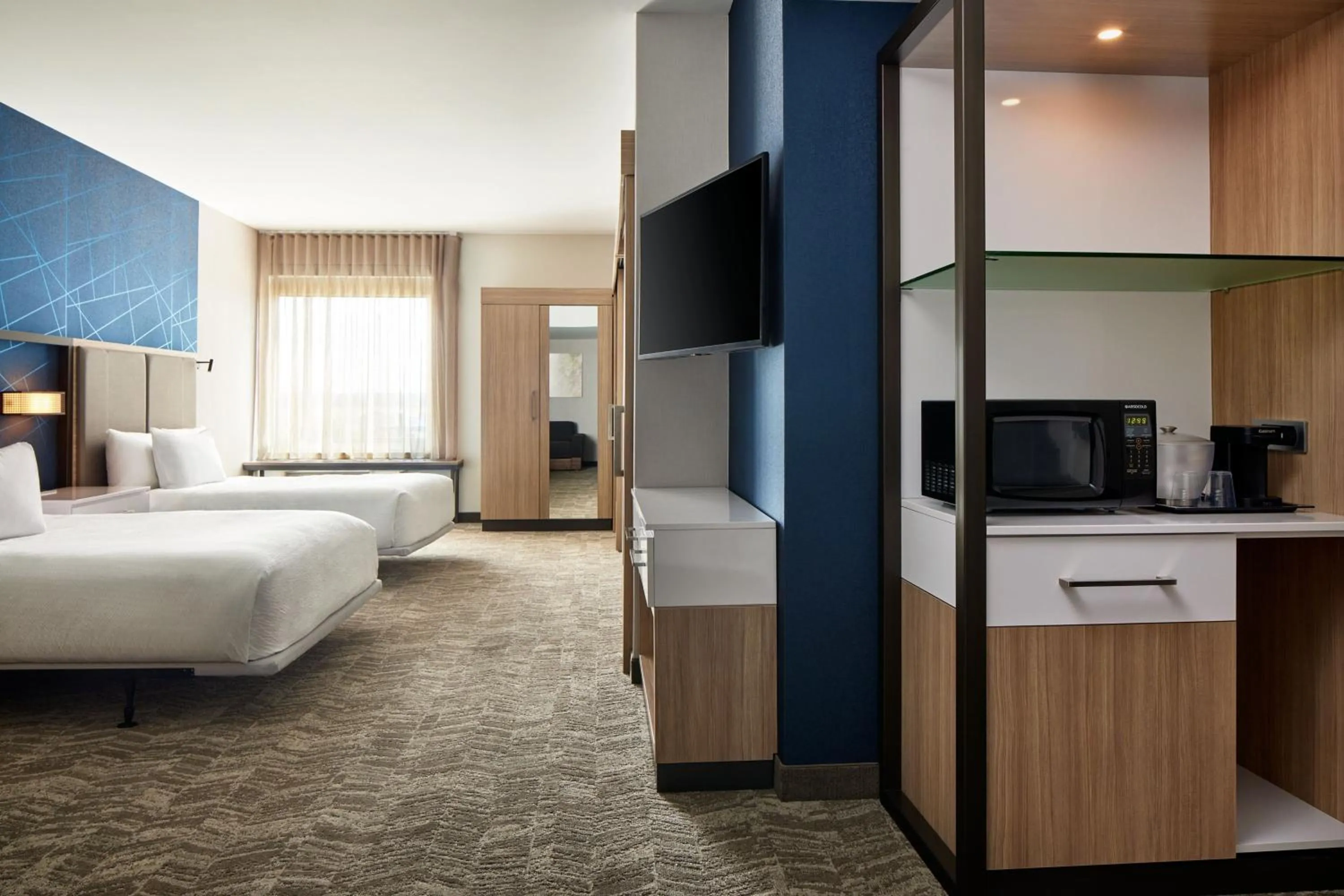 Bedroom, Bed in SpringHill Suites by Marriott Frederica