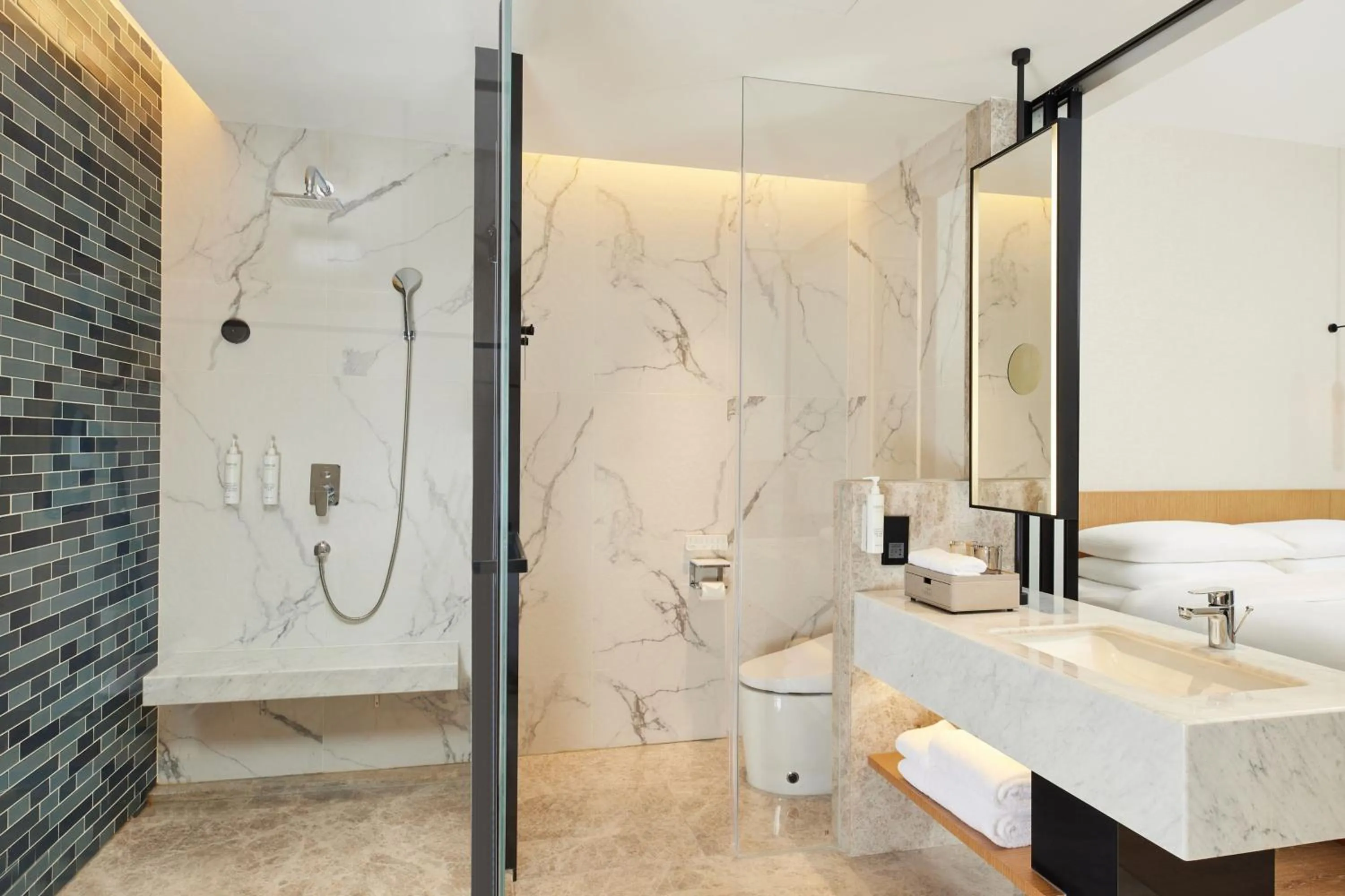 Bathroom in Fairfield by Marriott Zibo