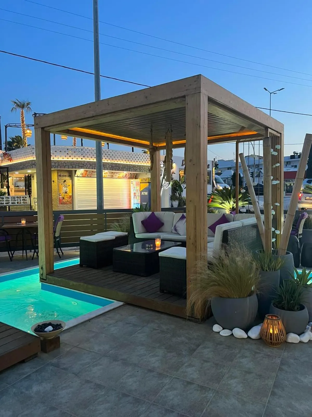 Lounge or bar in Faliro Hotel