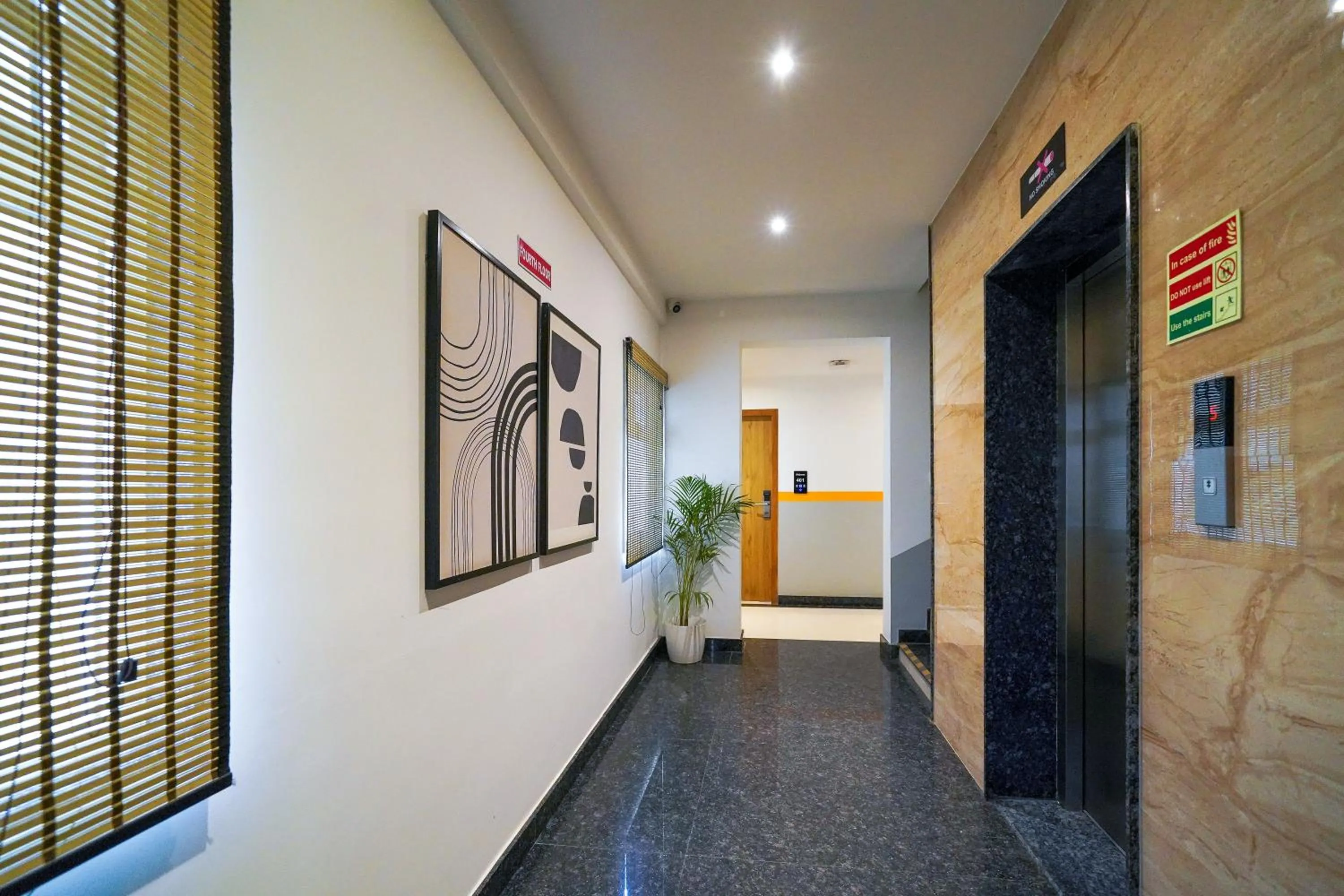 elevator in Olive Hotel HAL 2nd Stage by Embassy Group