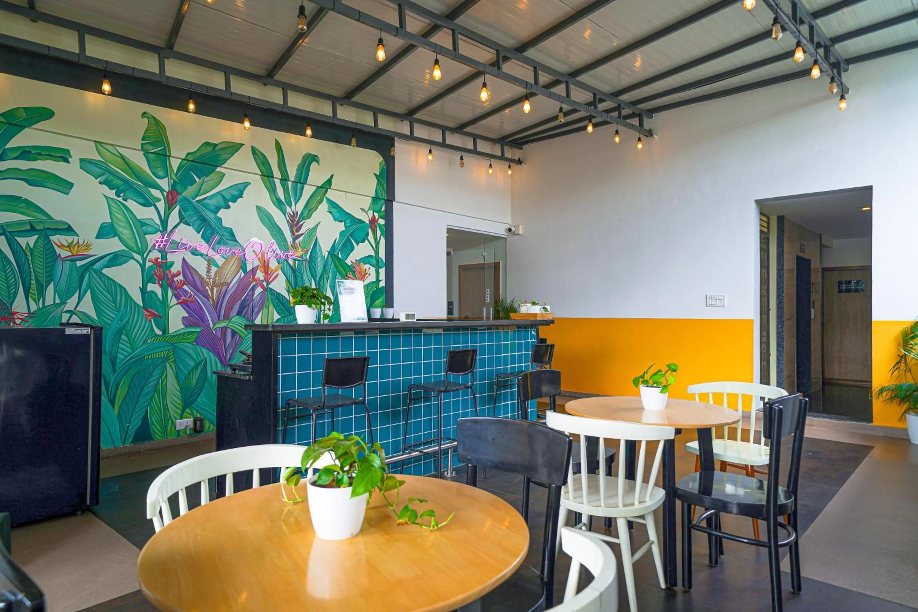 Balcony/Terrace in Olive Hotel HAL 2nd Stage by Embassy Group