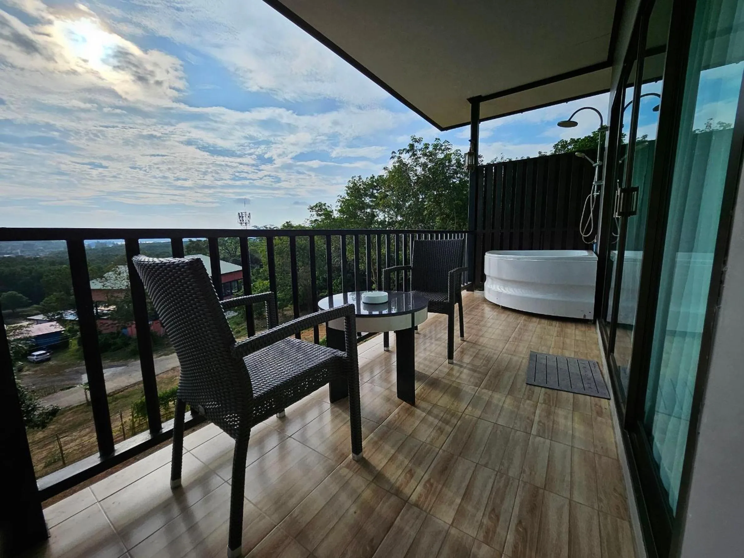 Patio in So View Phuket Resort