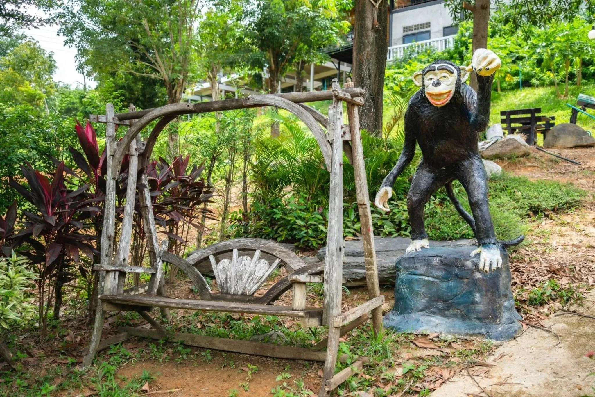 Inner courtyard view in So View Phuket Resort