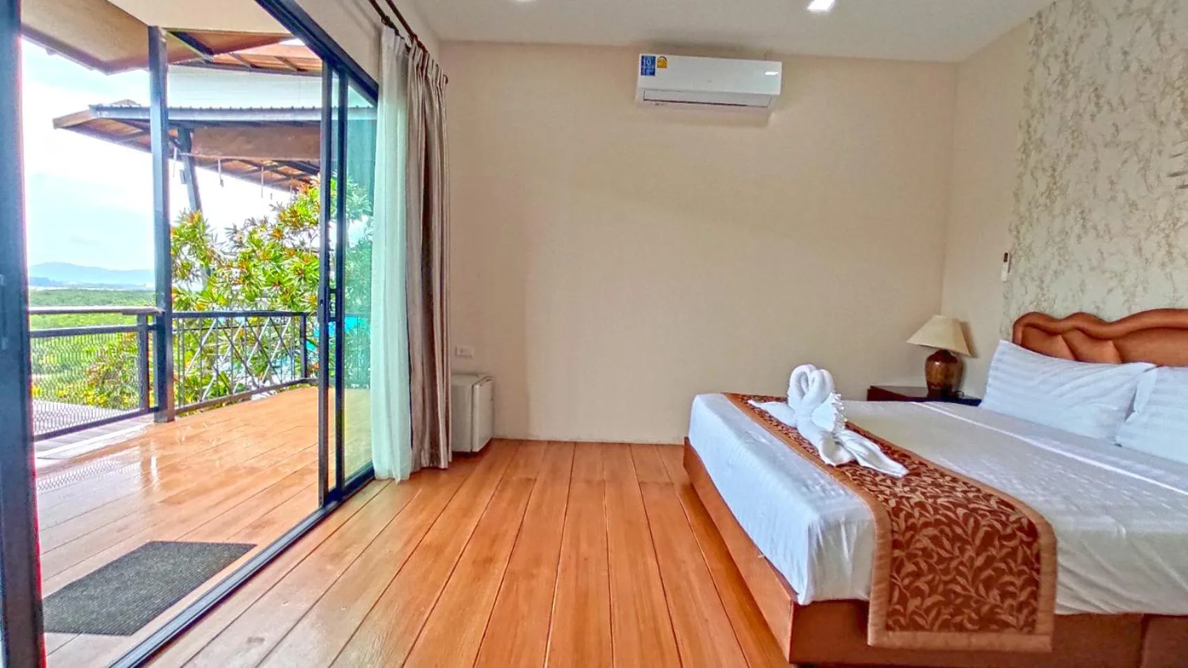 Bed in So View Phuket Resort