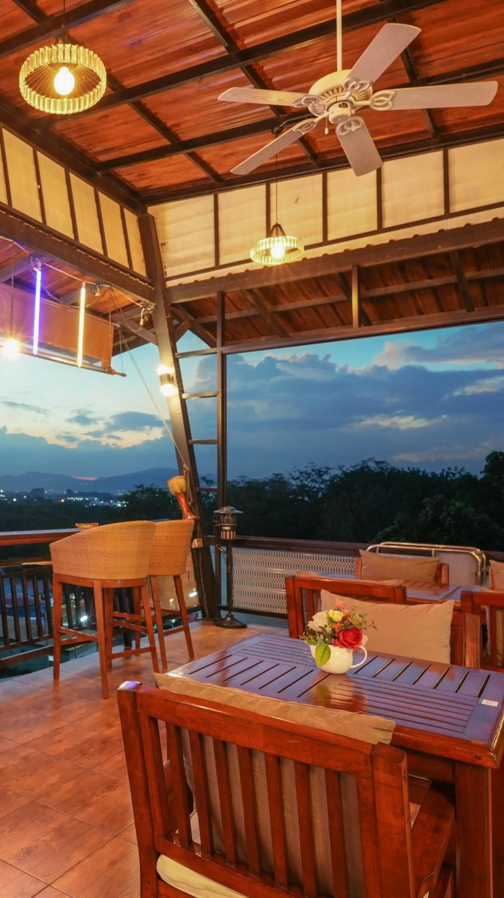 Dining area in So View Phuket Resort