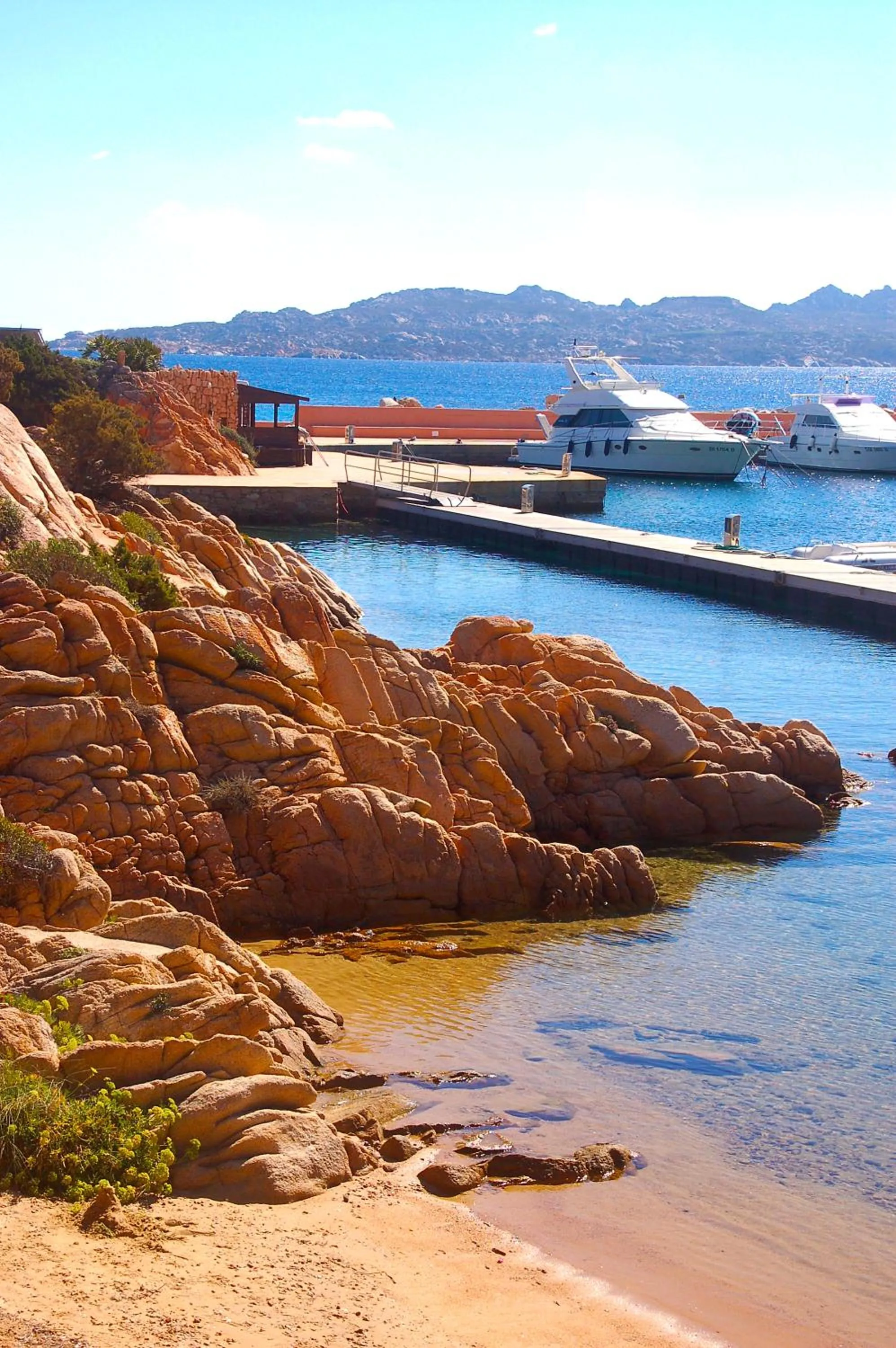 Natural landscape in Hotel Cala Lunga