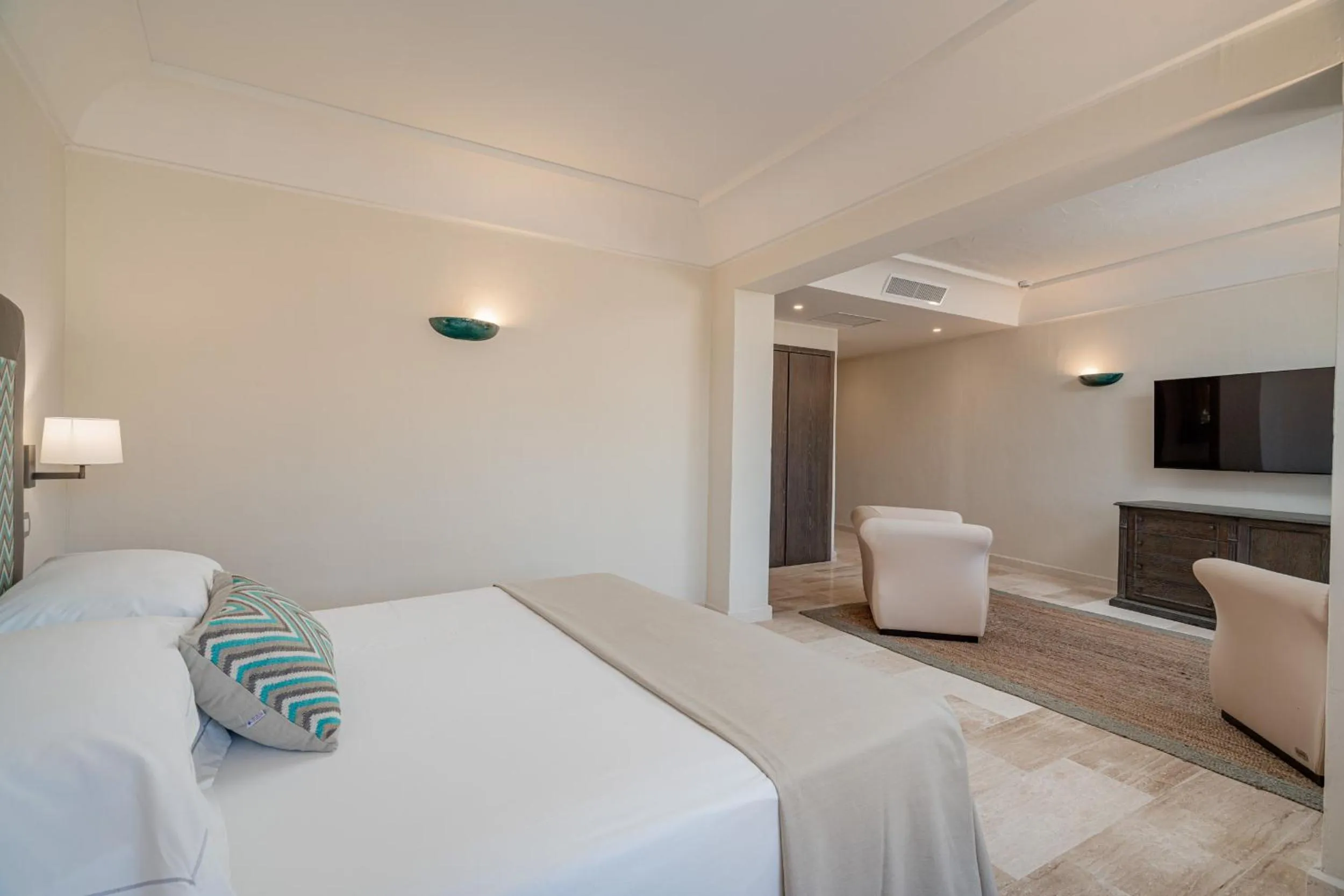 Bedroom, Bed in Hotel Cala Lunga