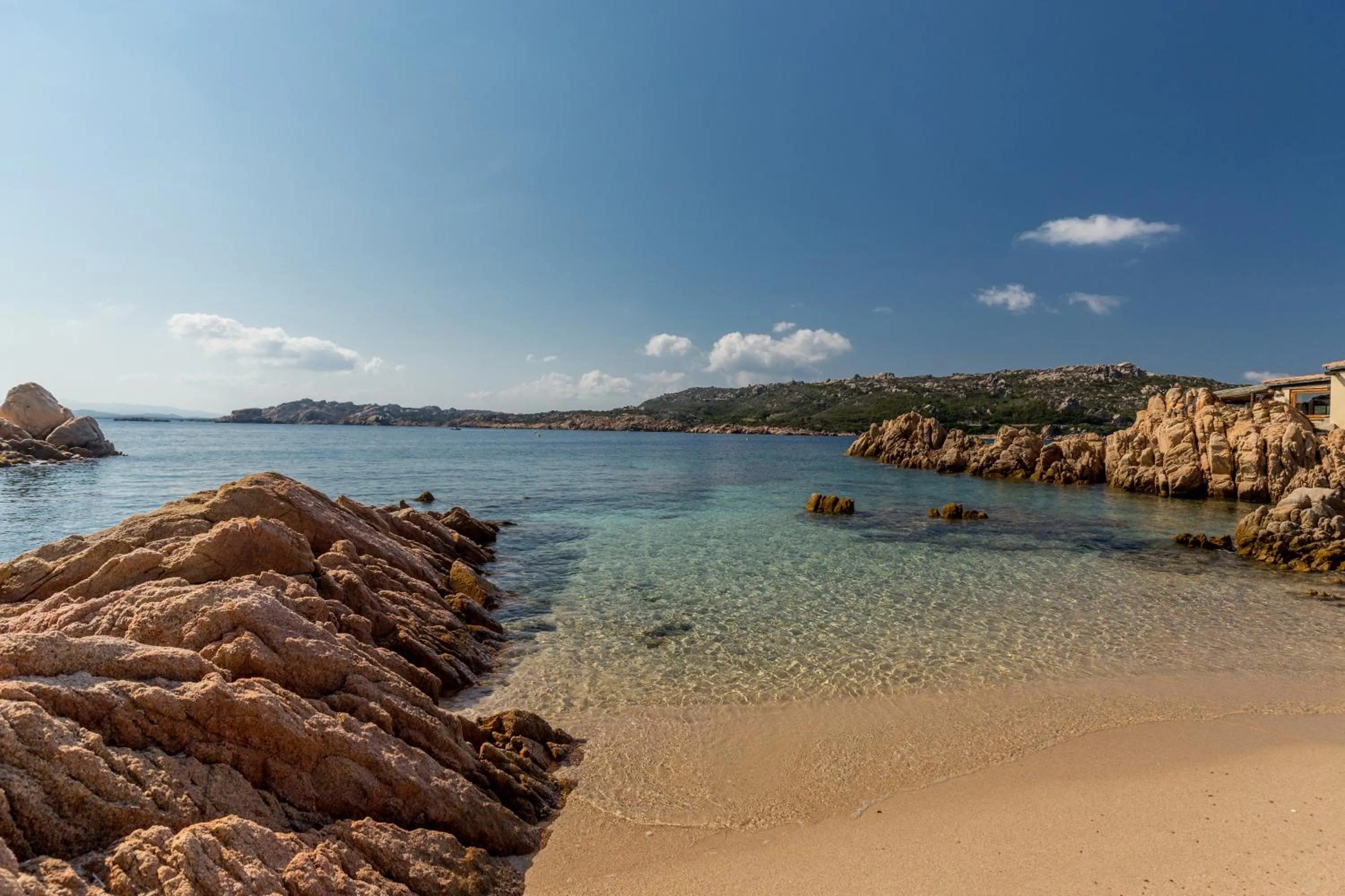 Natural landscape in Hotel Cala Lunga