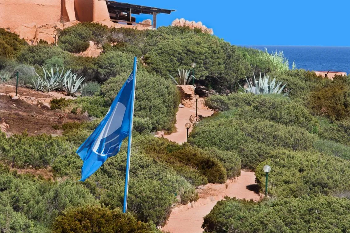 Garden in Hotel Cala Lunga