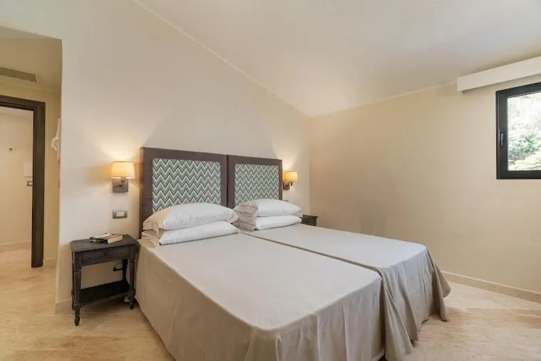 Bed in Hotel Cala Lunga