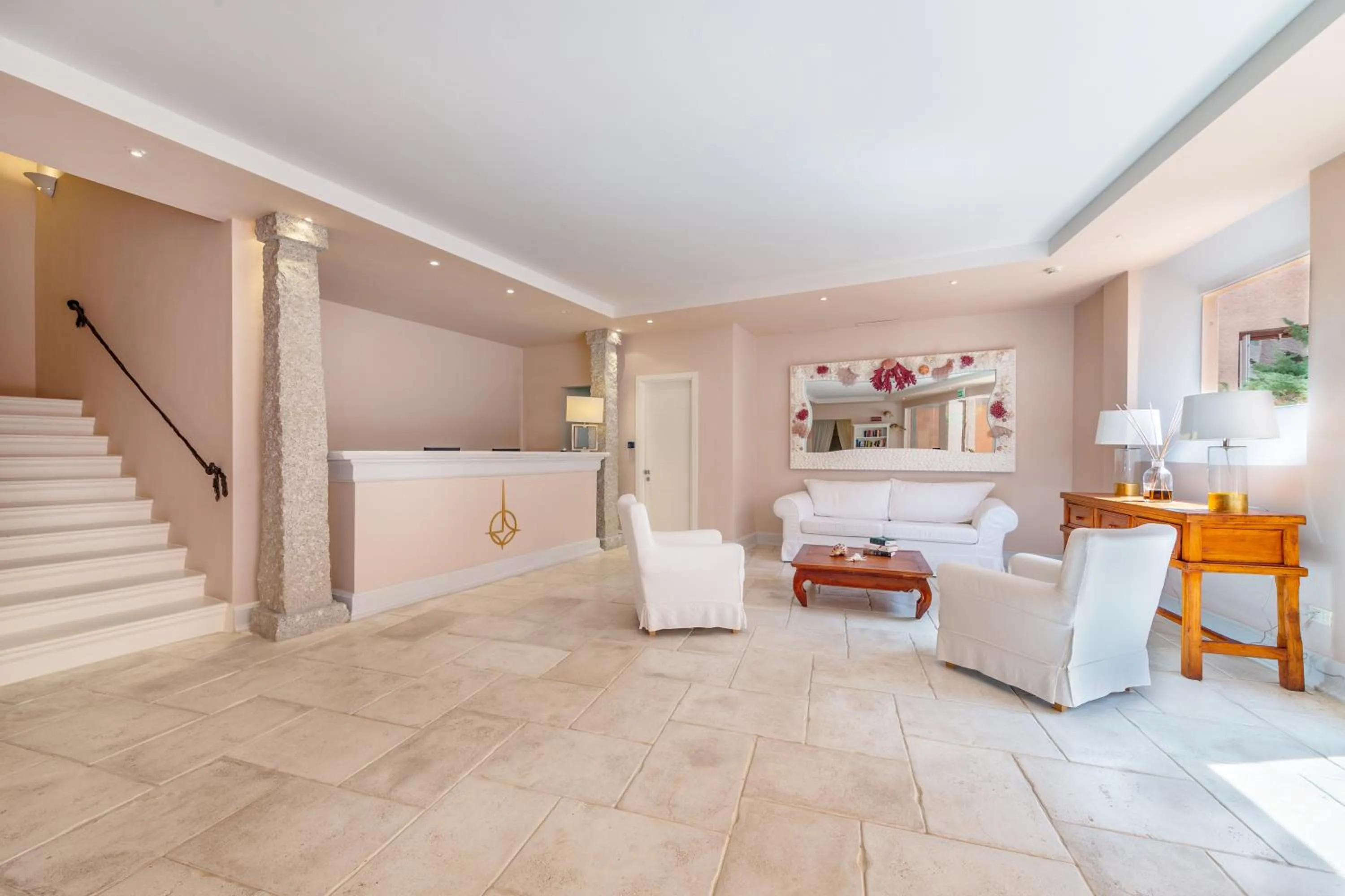 Lobby or reception in Hotel Cala Lunga